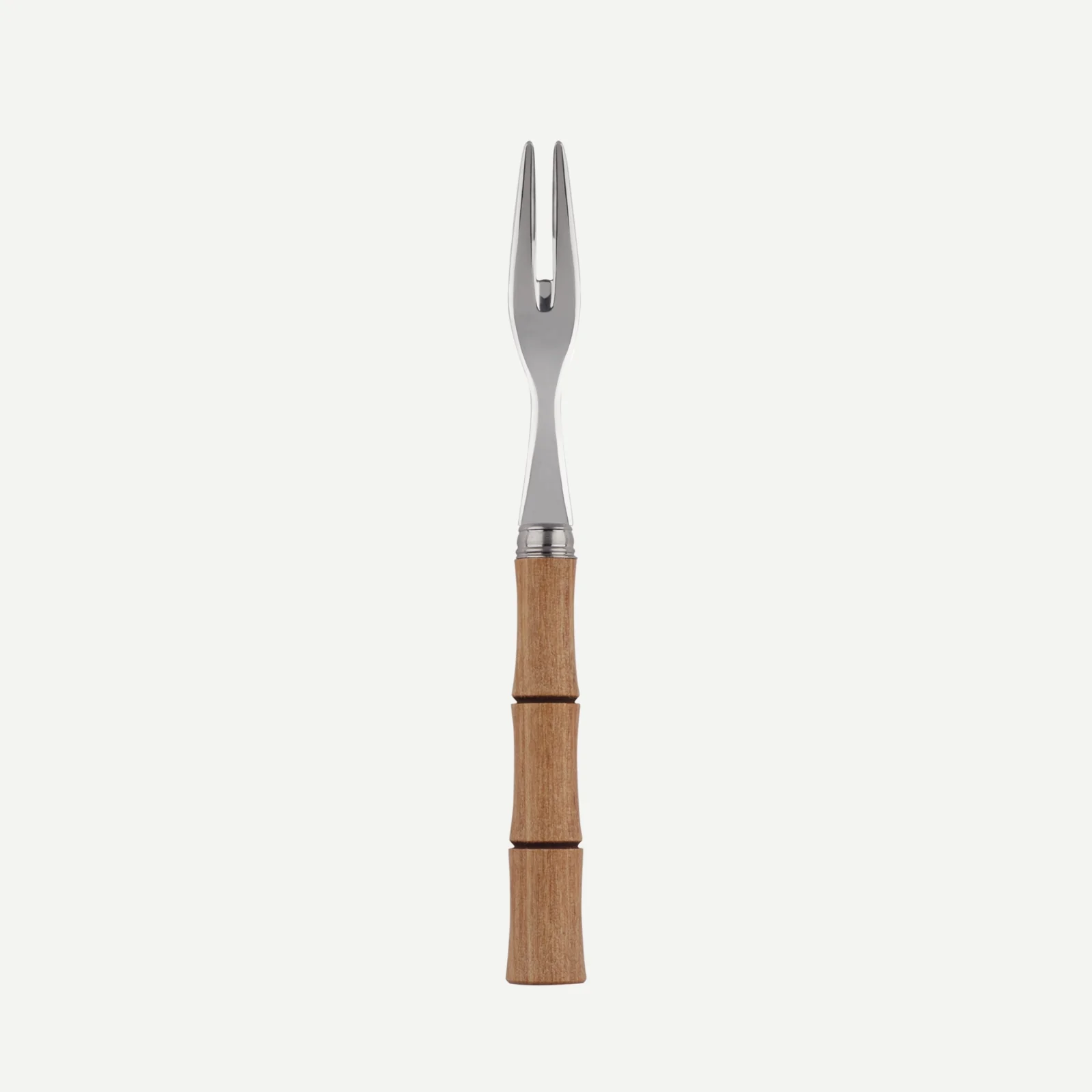 Bambou, Bois stratifié clair - Fourchette à cocktail