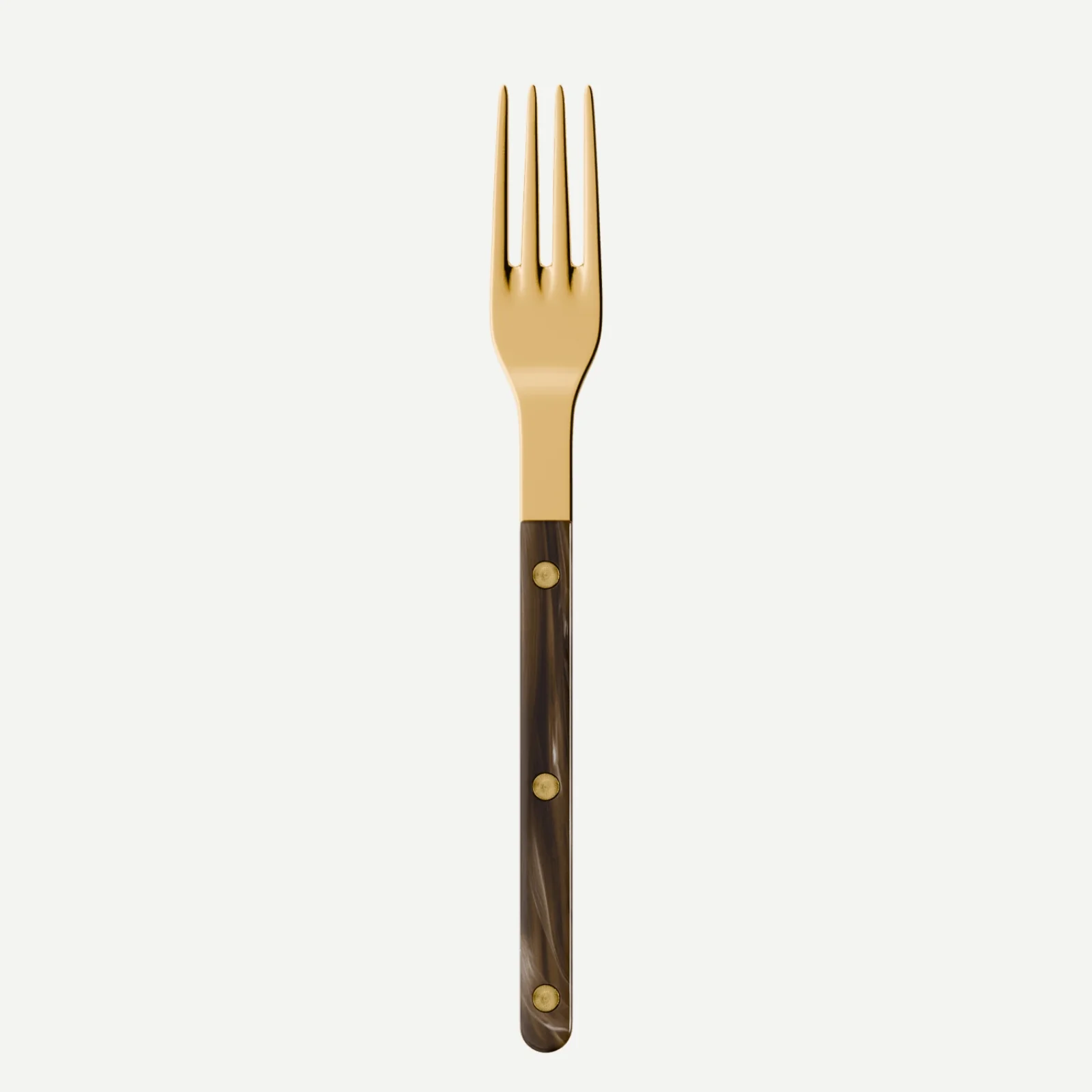 Bistrot couleur Gold Buffle, Effet Buffle - Fourchette de table