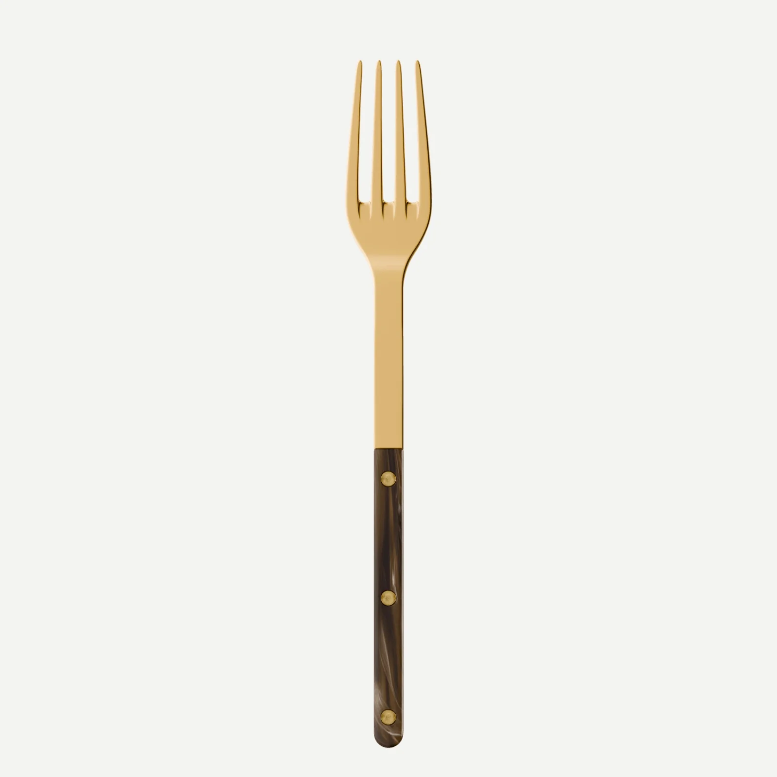 Bistrot couleur Gold Buffle, Effet Buffle - Fourchette de service