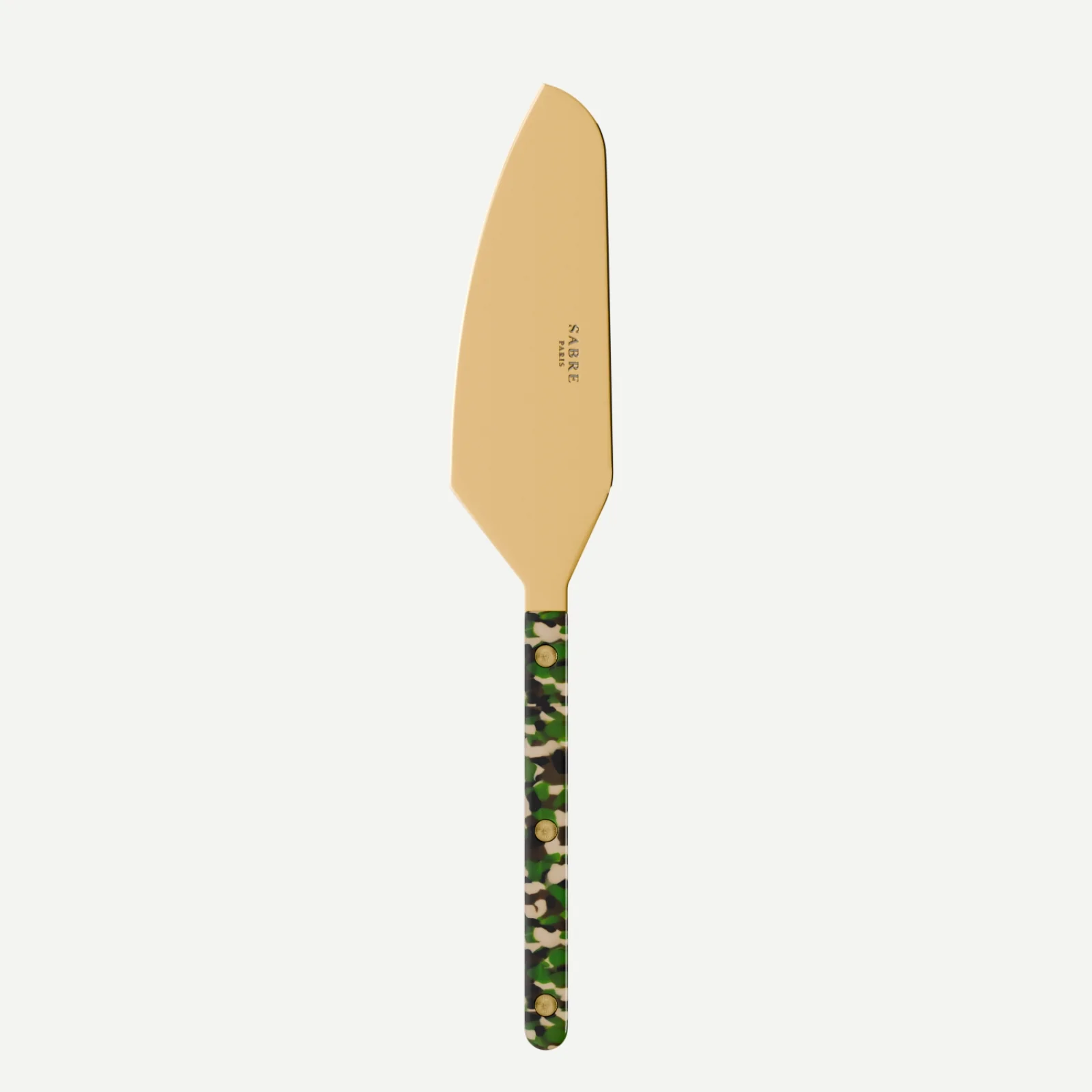 Bistrot couleur Gold Camouflage, Camouflage - Pelle à tarte coupante