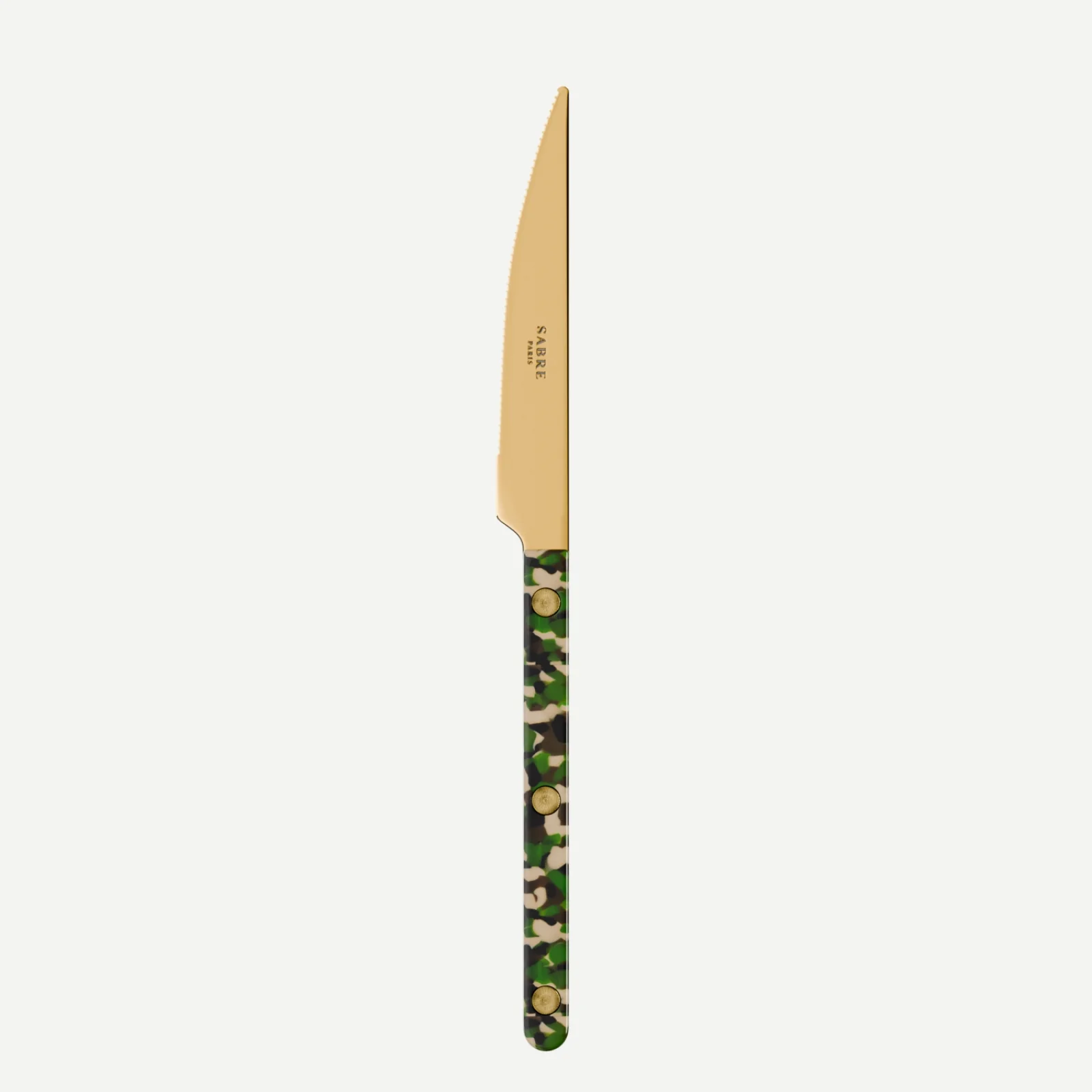 Bistrot couleur Gold Camouflage, Camouflage - Couteau à dessert