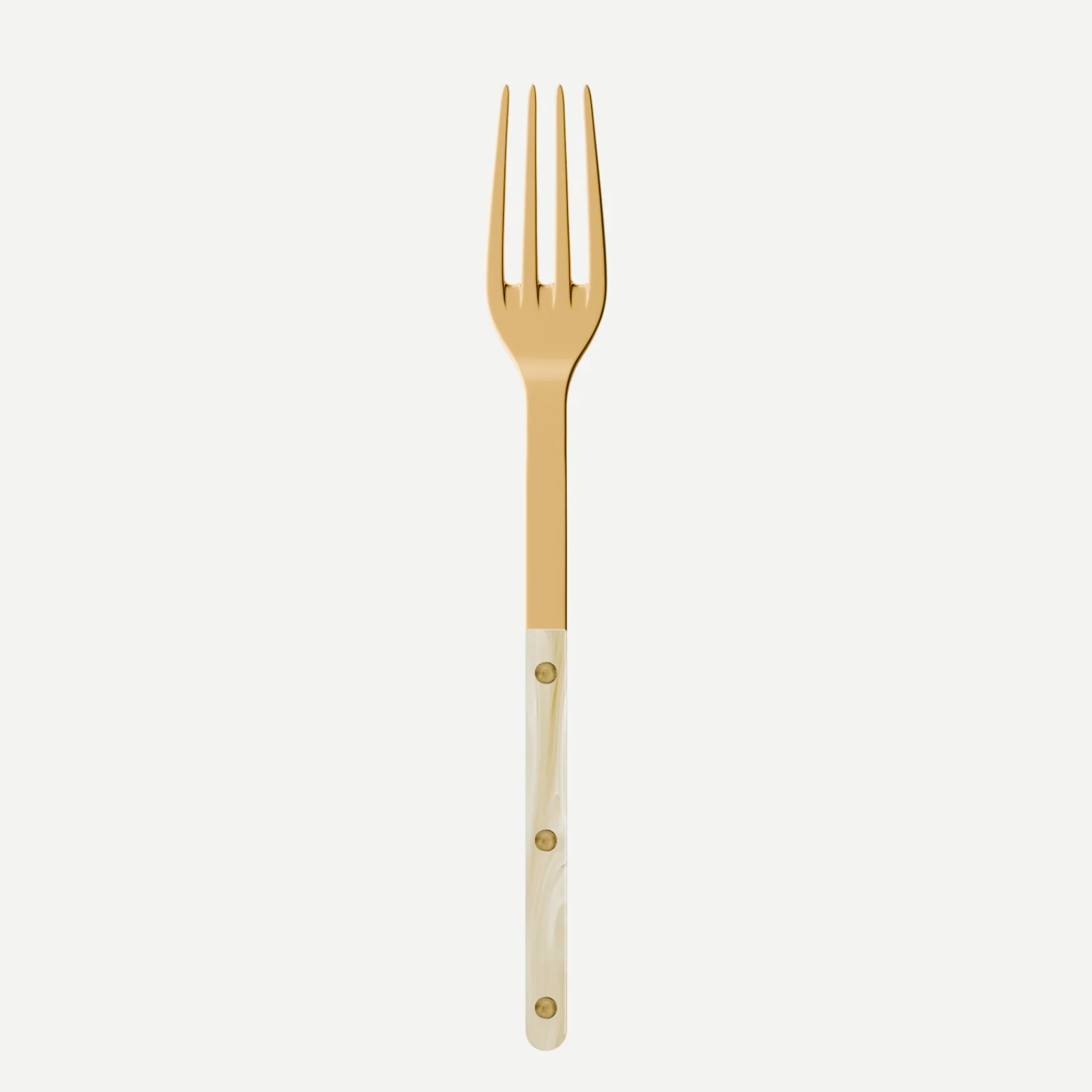 Bistrot couleur Gold Corne, Effet Corne - Fourchette de service