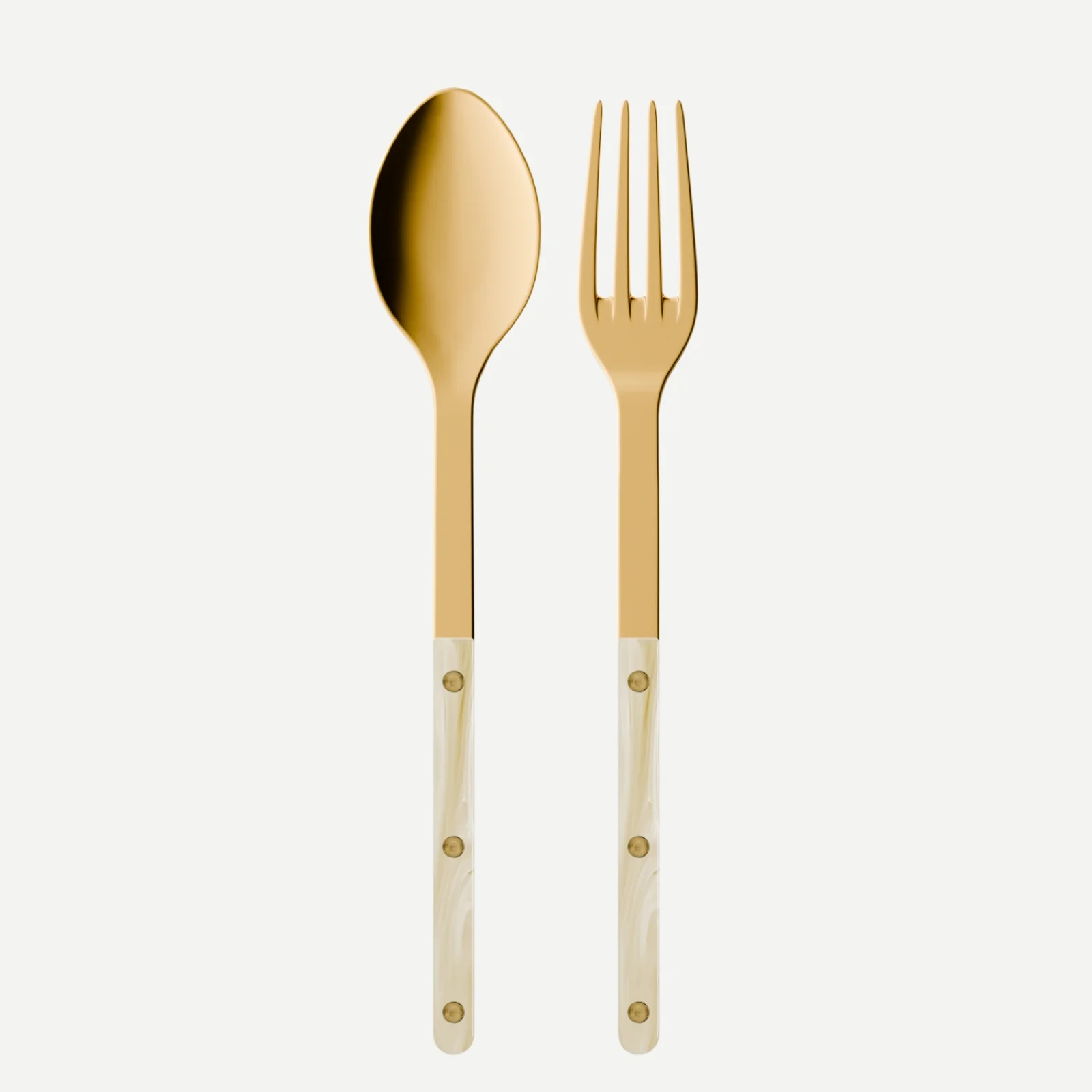 Bistrot couleur Gold Corne, Effet Corne - Couverts de service