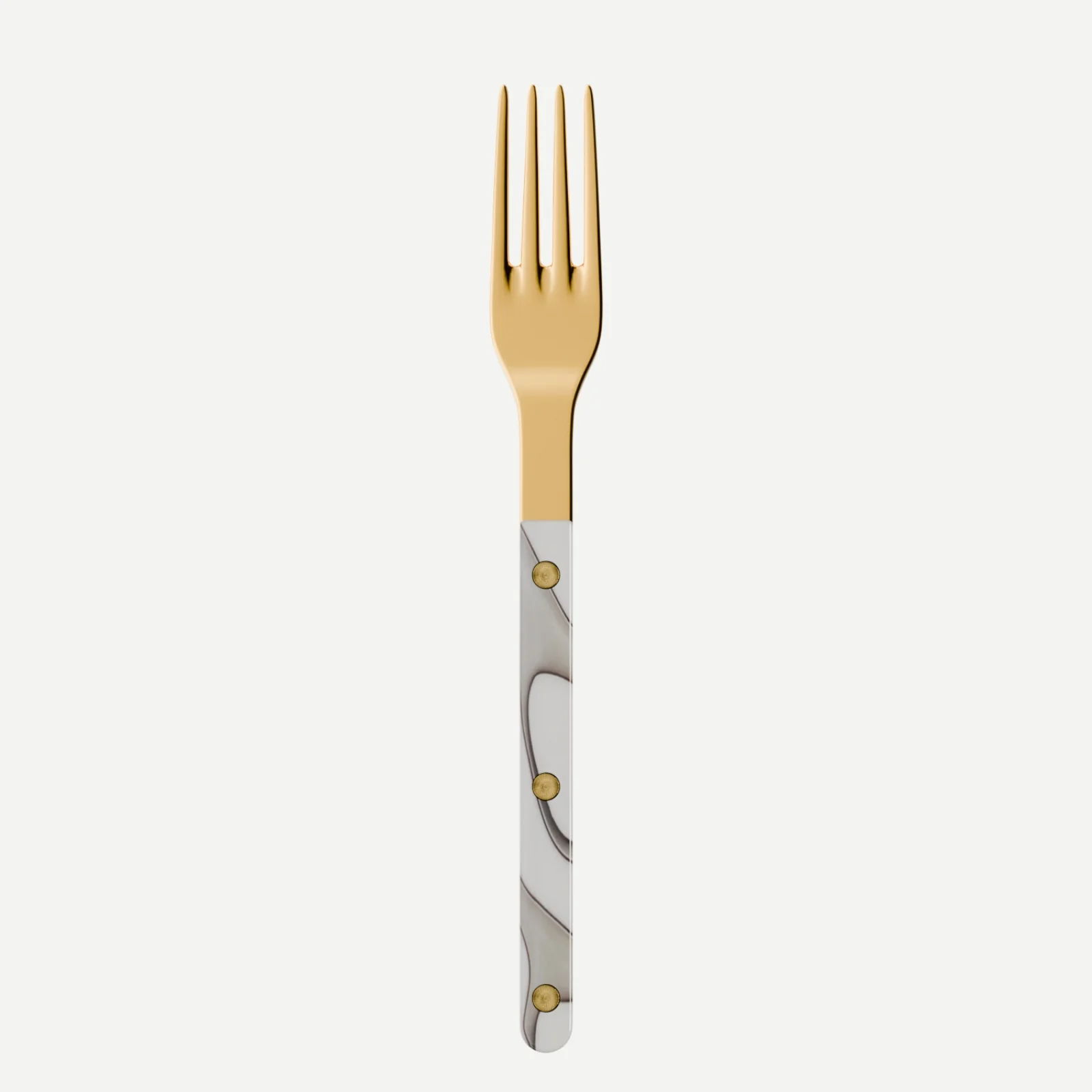 Bistrot couleur Gold Dune, Dune Ivoire - Fourchette de table