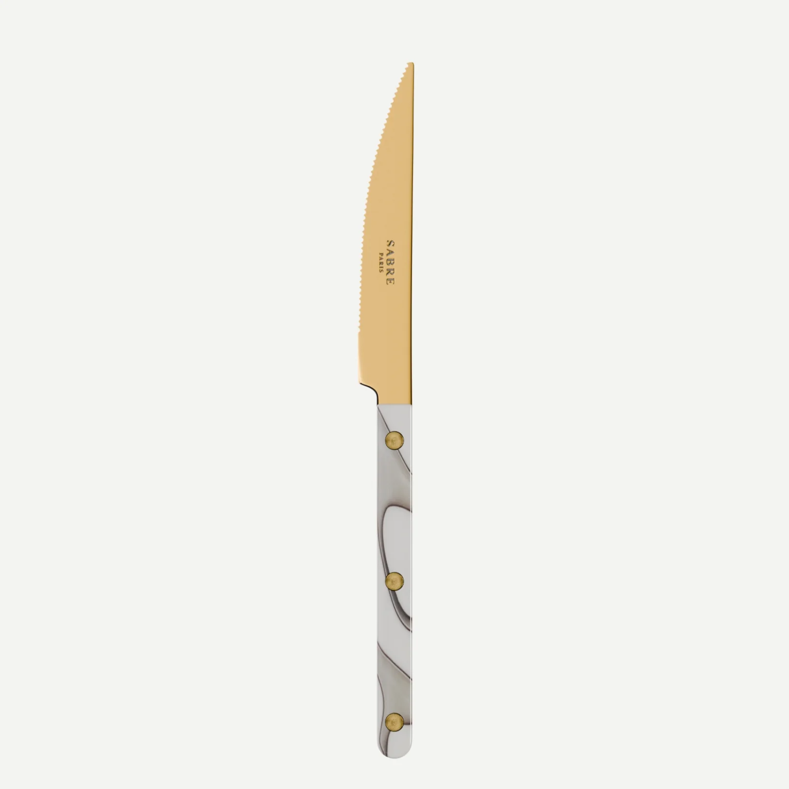 Bistrot couleur Gold Dune, Dune Ivoire - Couteau de table