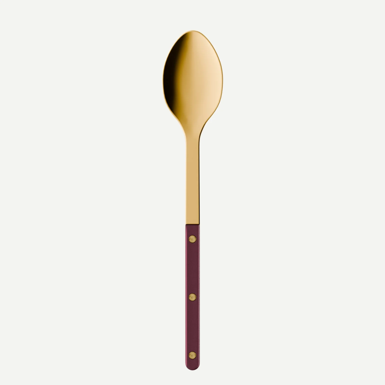 Bistrot couleur Gold Pearly, Aubergine - Cuillère de service