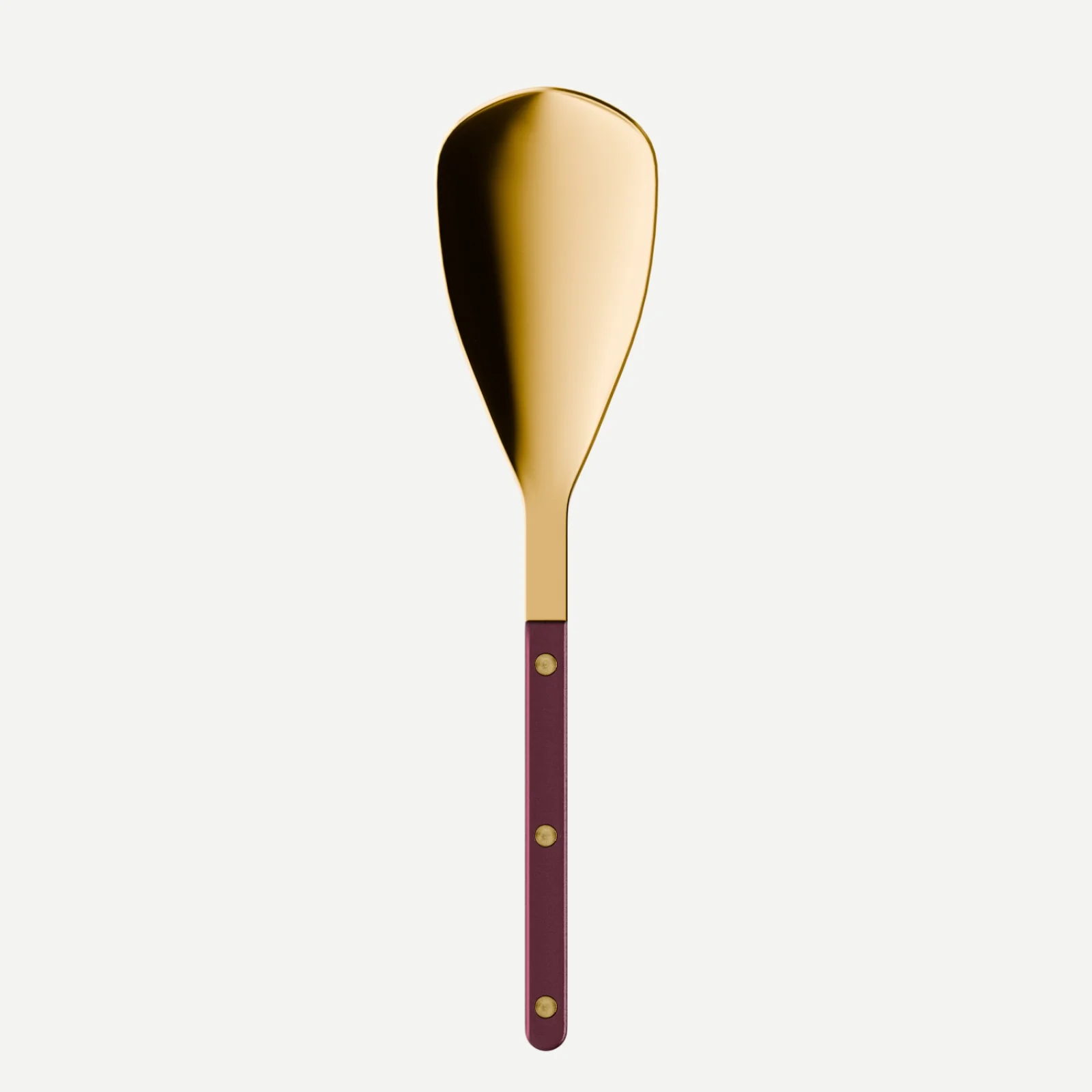Bistrot couleur Gold Pearly, Aubergine - Cuillère à riz