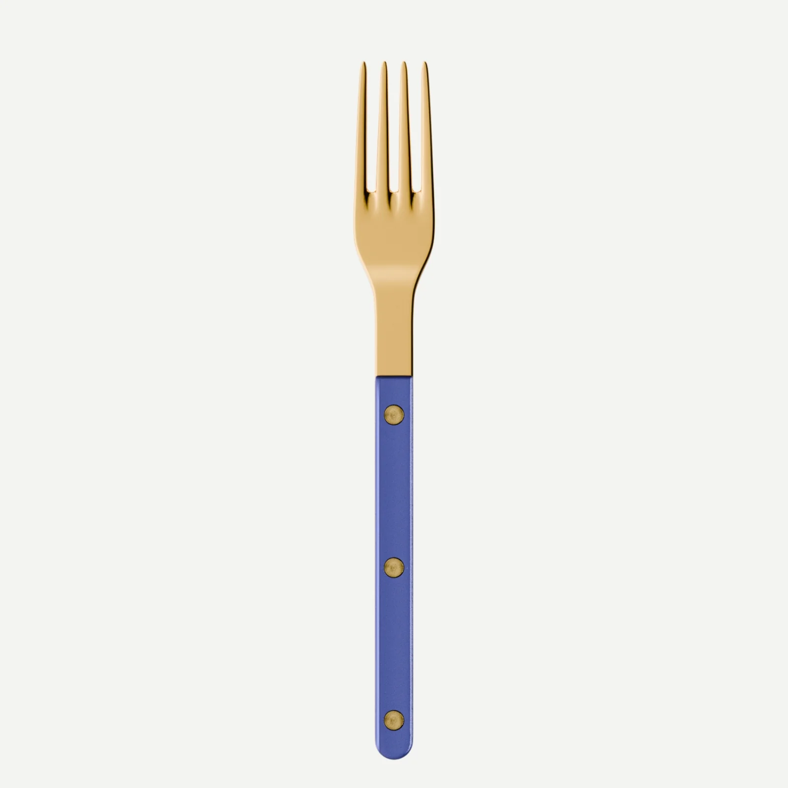 Bistrot couleur Gold Pearly, Bleu outremer - Fourchette de table