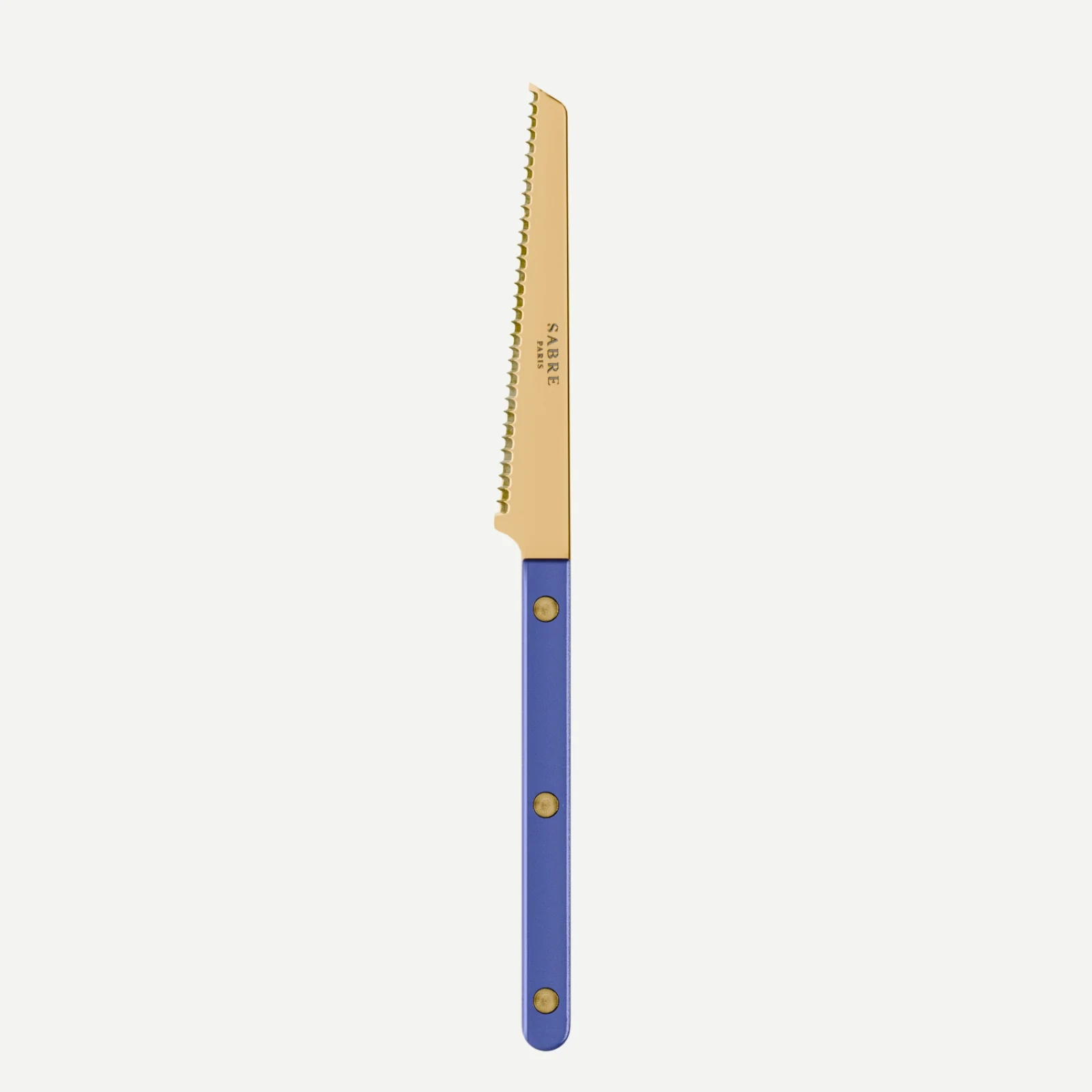 Bistrot couleur Gold Pearly, Bleu outremer - Couteau à tomate