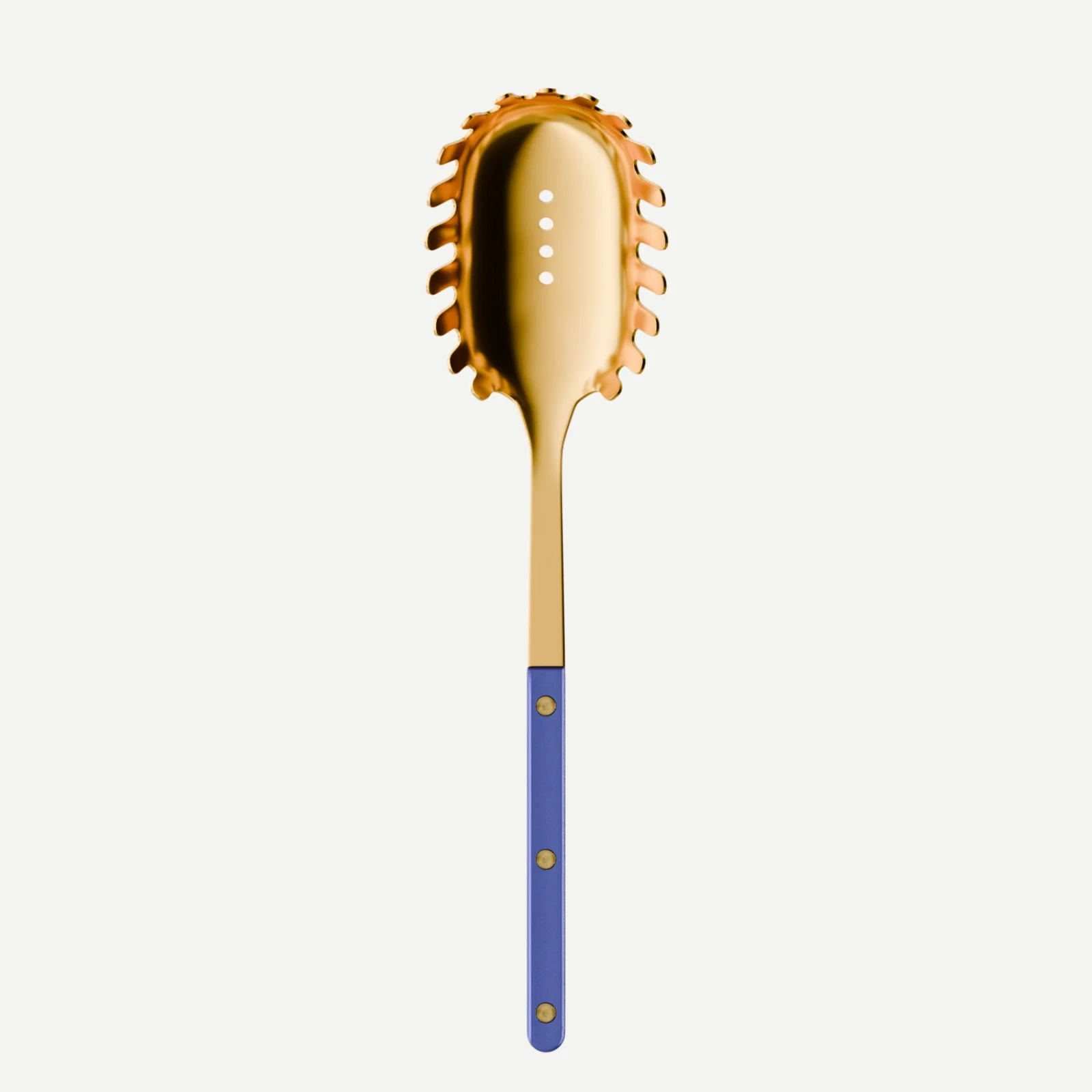 Bistrot couleur Gold Pearly, Bleu outremer - Cuillère à spaghetti