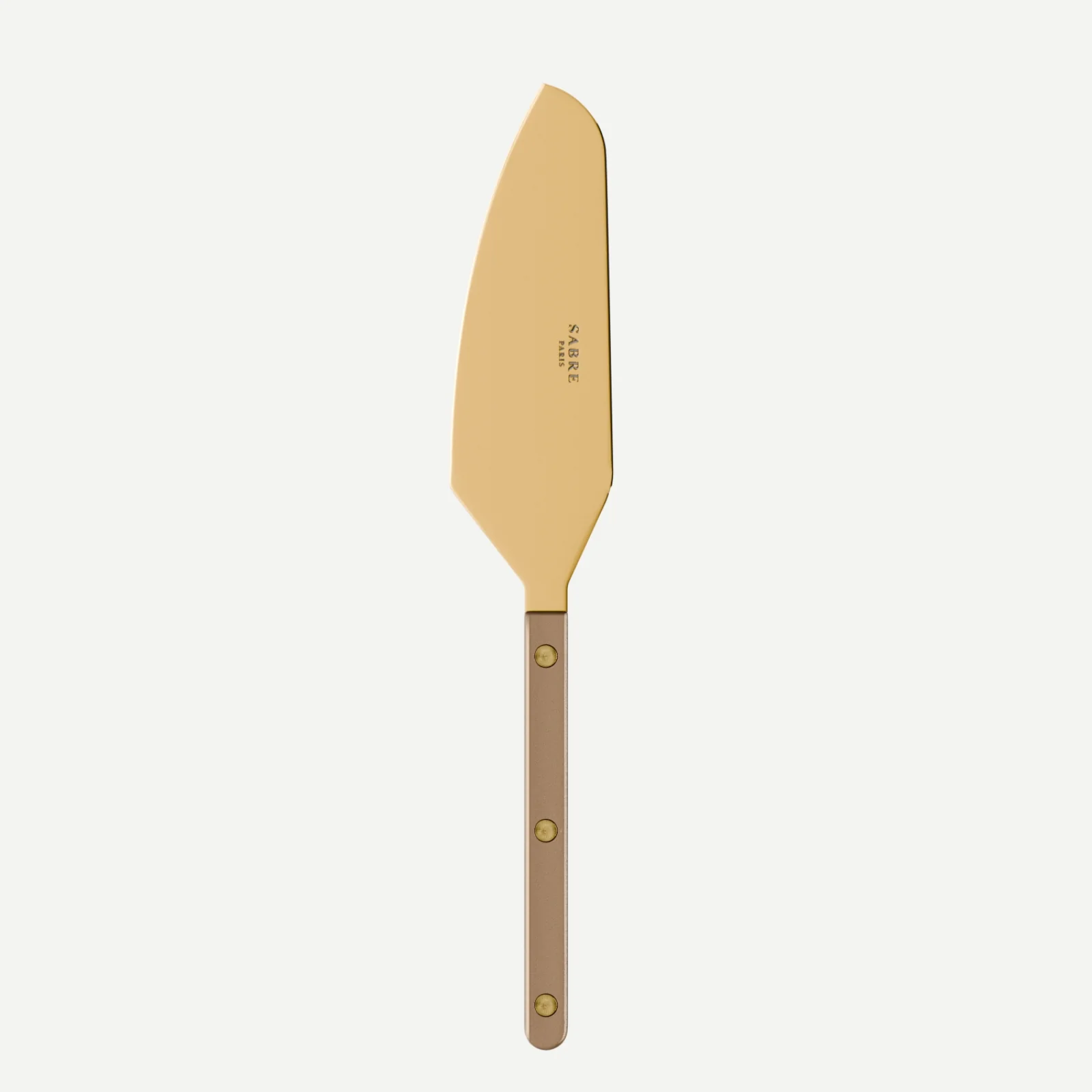 Bistrot couleur Gold Pearly, Caramel - Pelle à tarte coupante