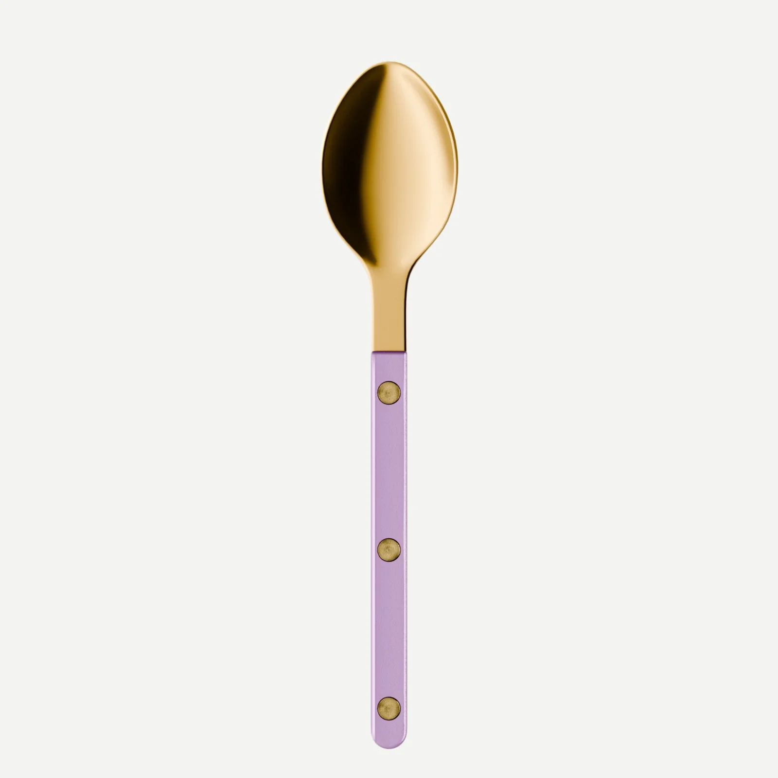 Bistrot couleur Gold Pearly, Lilas - Cuillère à dessert