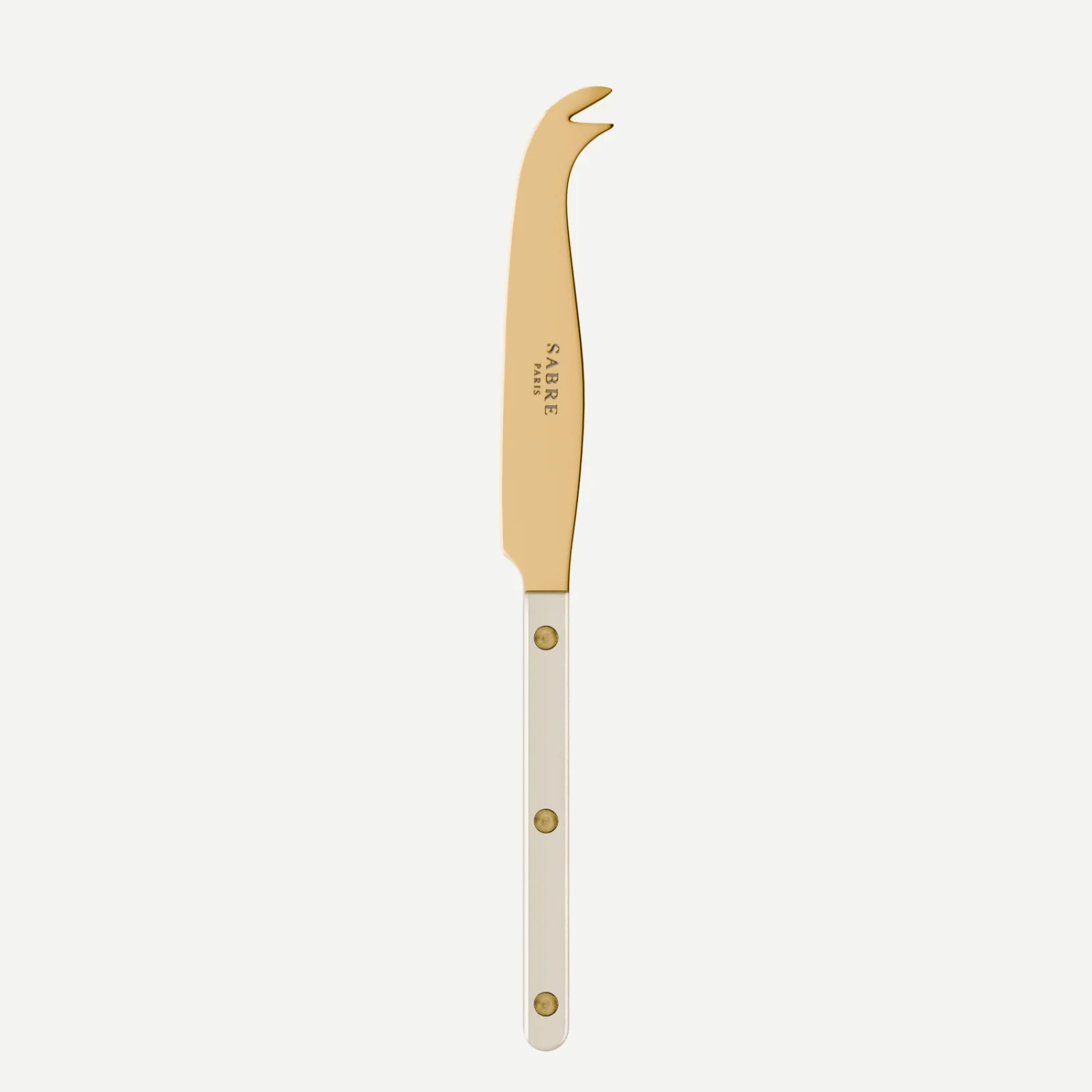 Bistrot couleur Gold Pearly, Nacre - Couteau à fromage GM