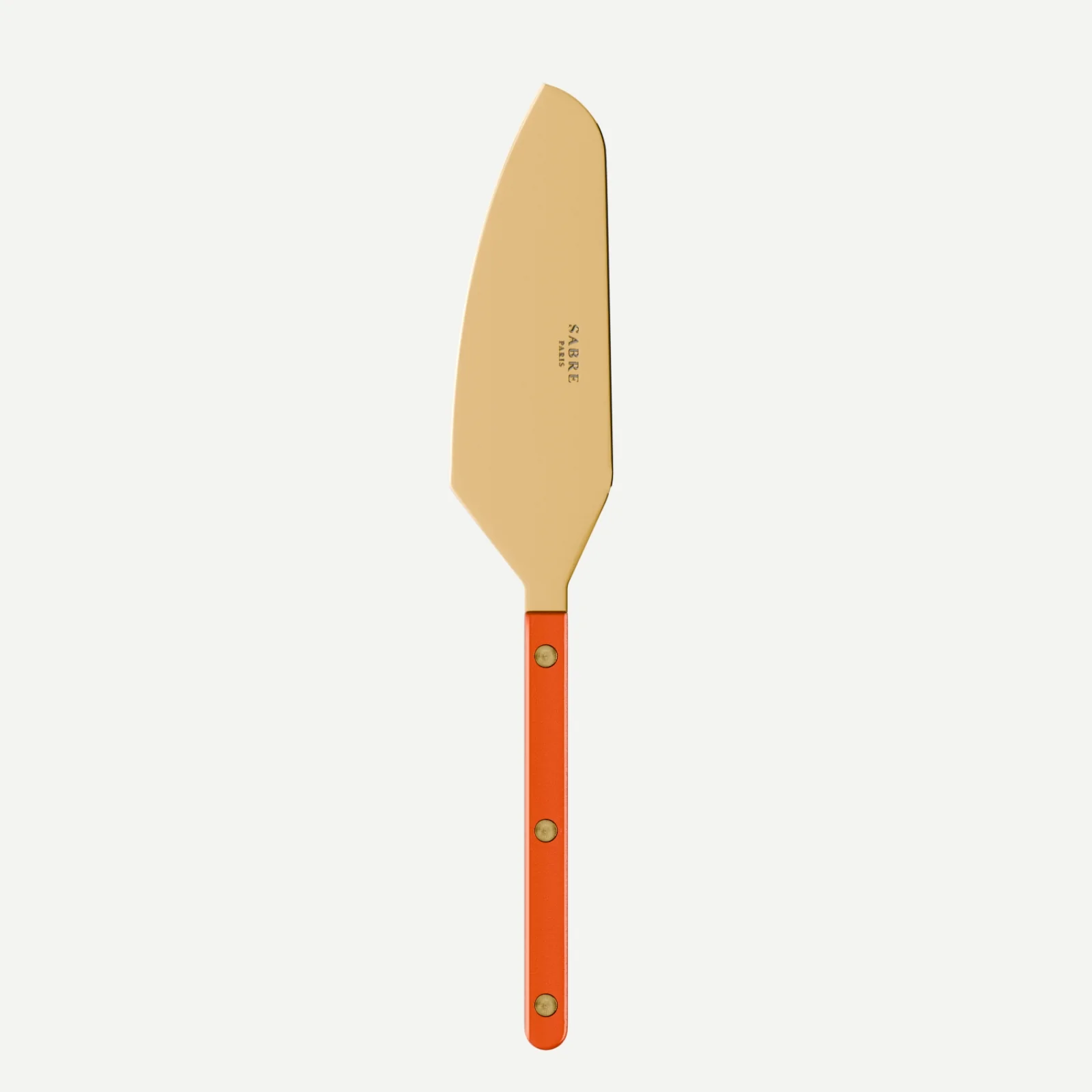Bistrot couleur Gold Pearly, Orange - Pelle à tarte coupante