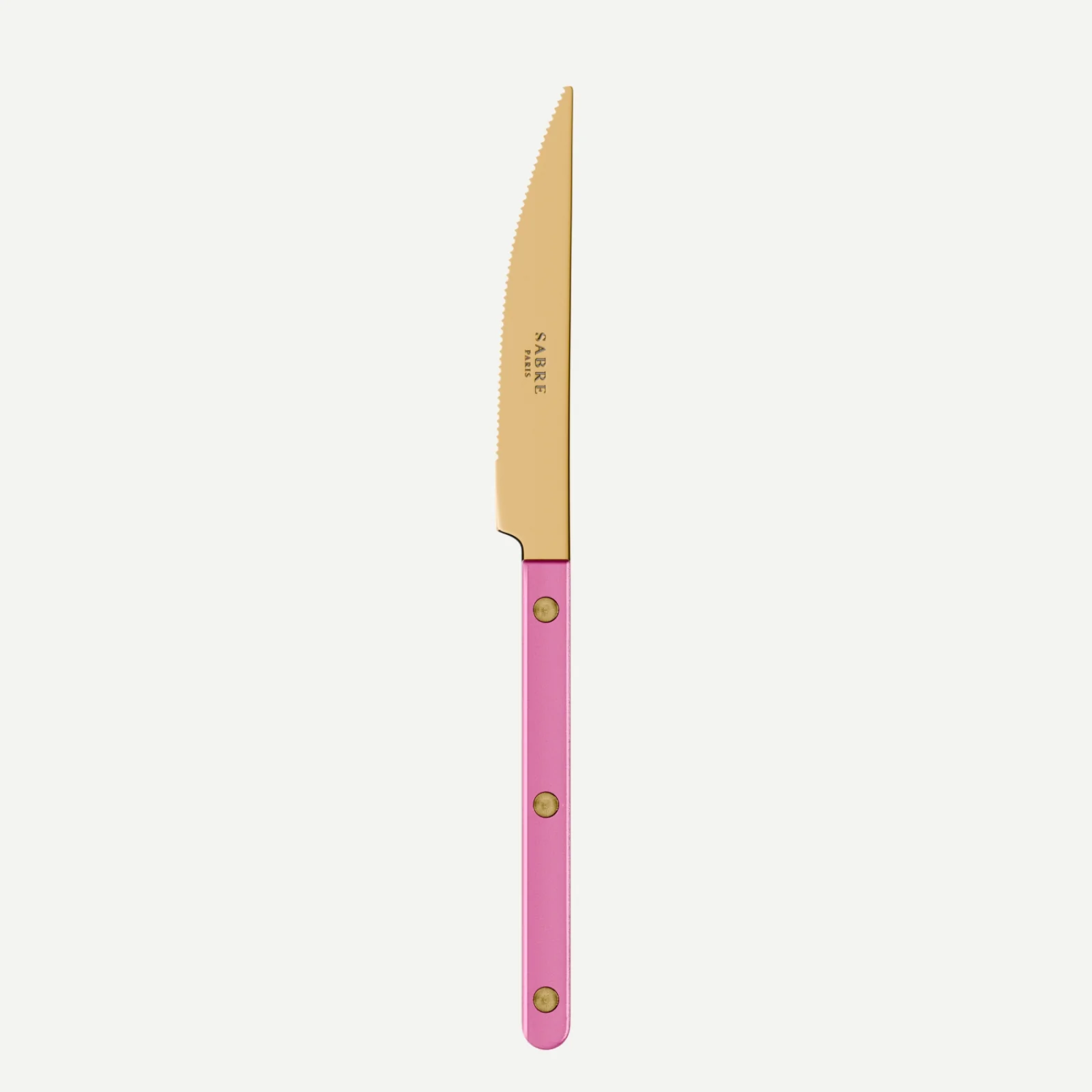 Bistrot couleur Gold Pearly, Rose - Couteau de table