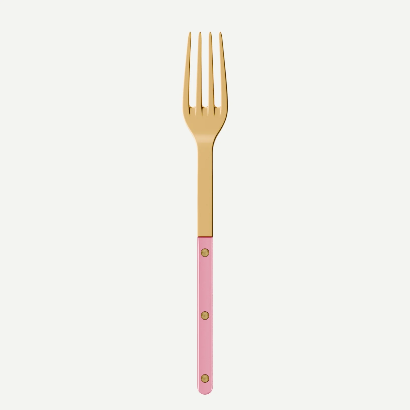 Bistrot couleur Gold Pearly, Rose dragée - Fourchette de service