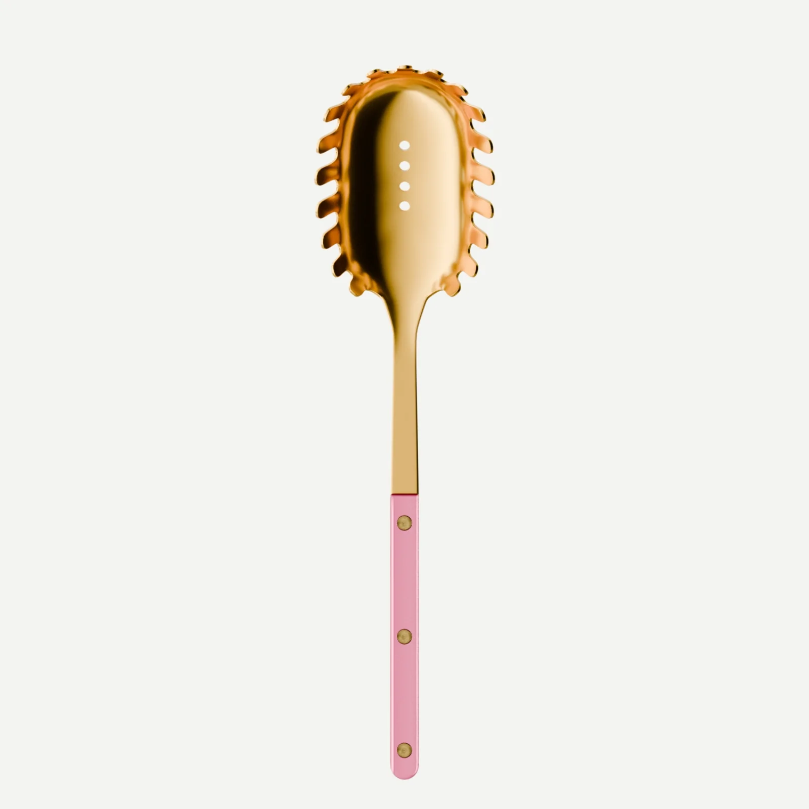 Bistrot couleur Gold Pearly, Rose dragée - Cuillère à spaghetti