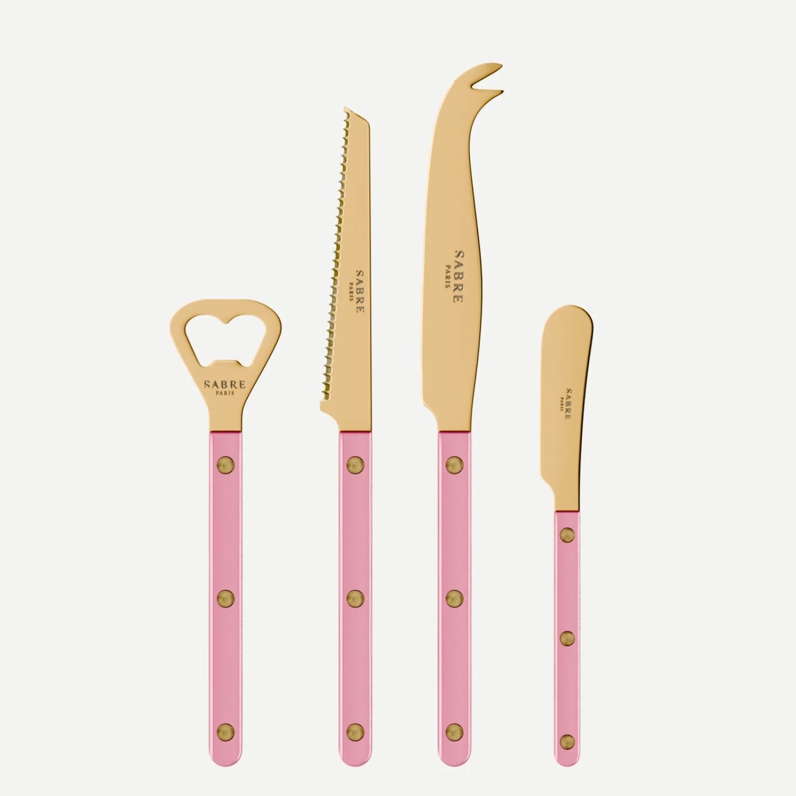 Bistrot couleur Gold Pearly, Rose dragée - Set apéro Bistrot
