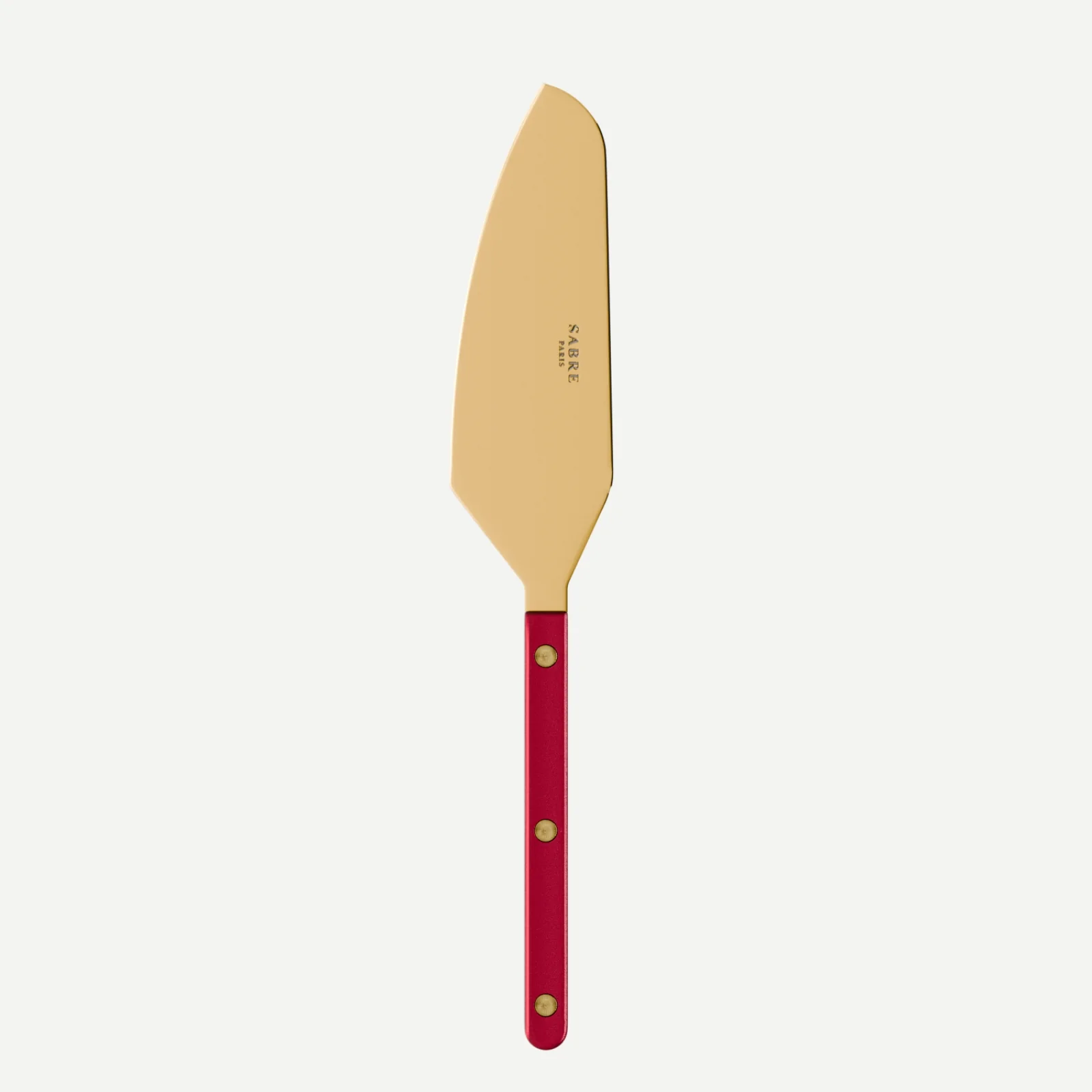 Bistrot couleur Gold Pearly, Rouge - Pelle à tarte coupante