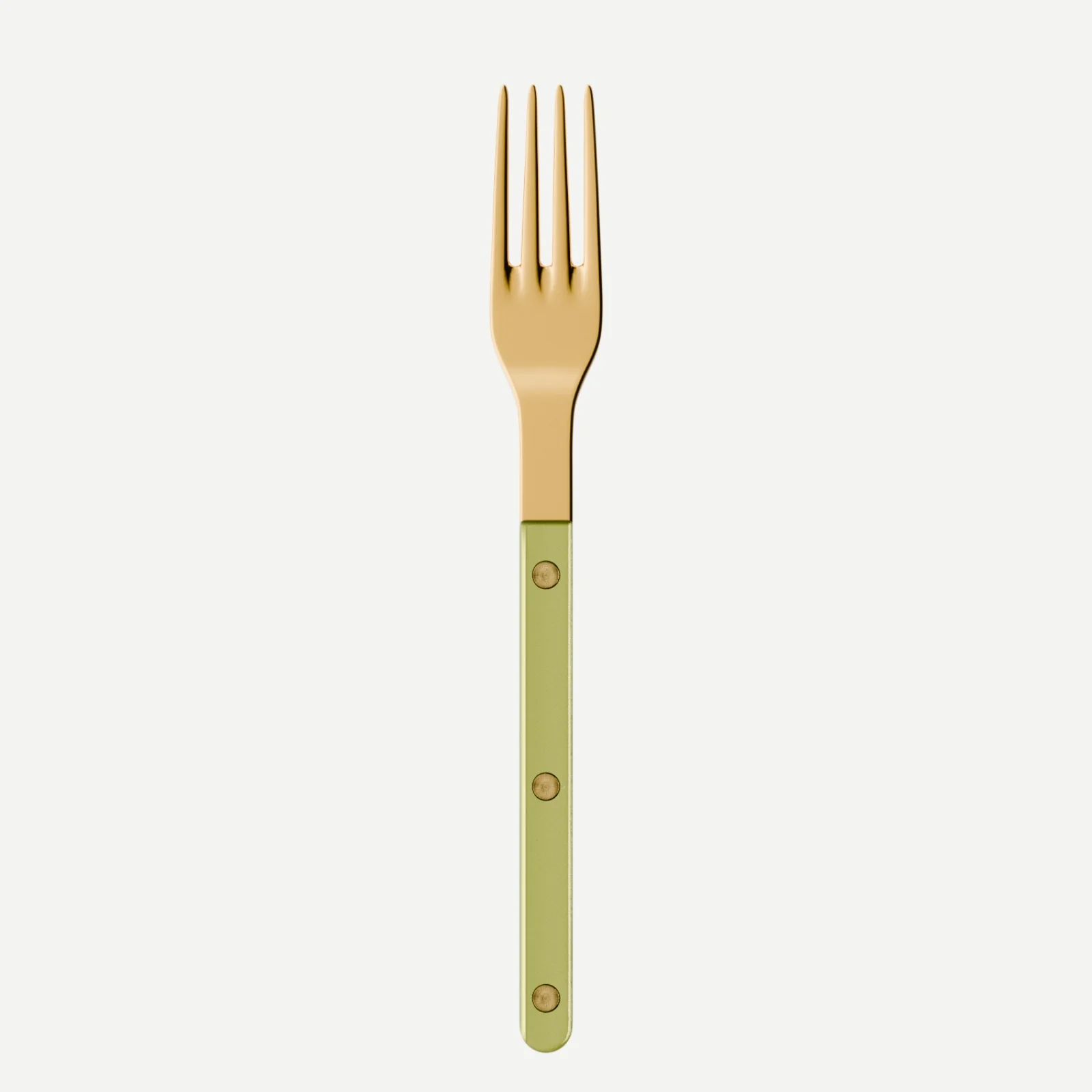 Bistrot couleur Gold Pearly, Tilleul - Fourchette de table