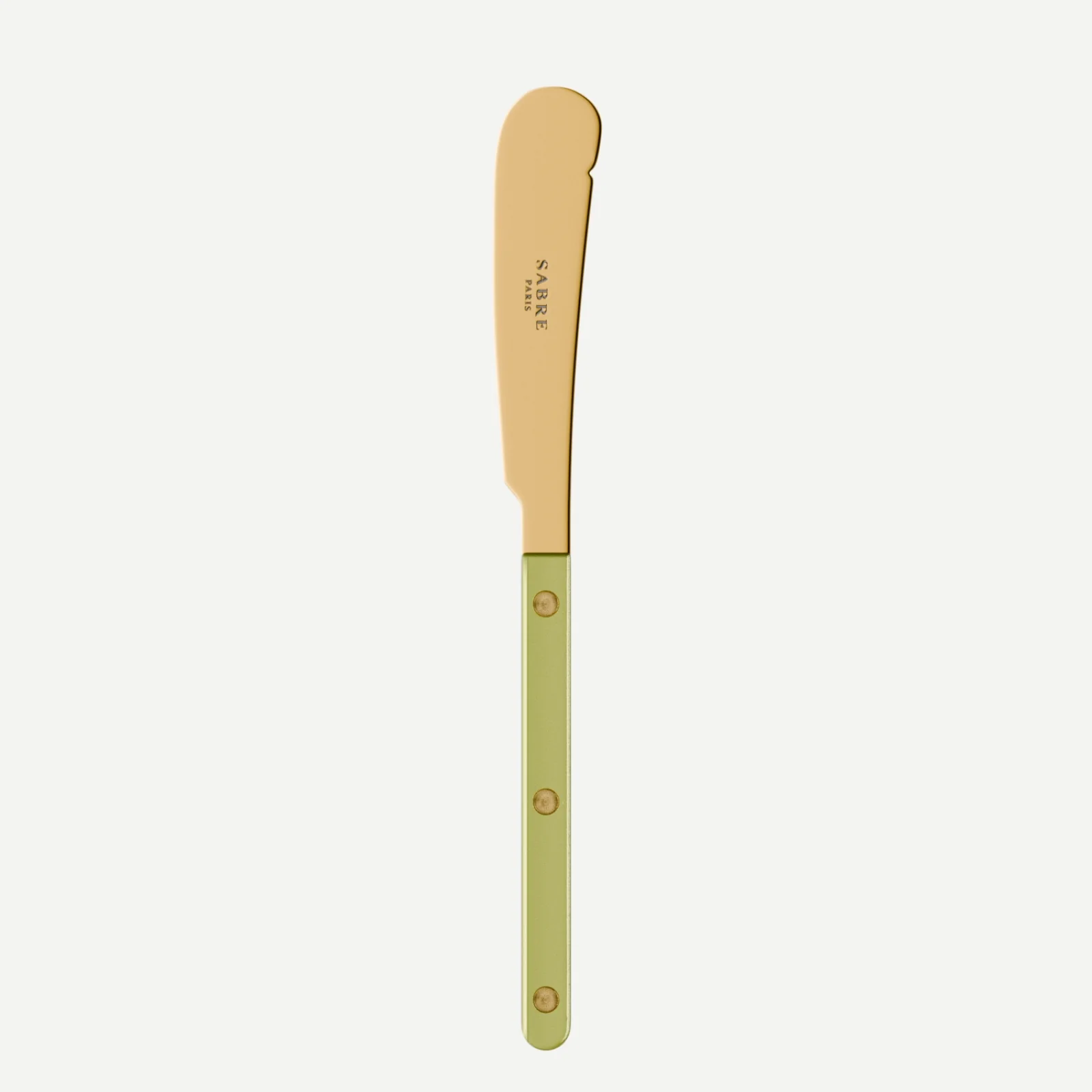 Bistrot couleur Gold Pearly, Tilleul - Couteau à beurre