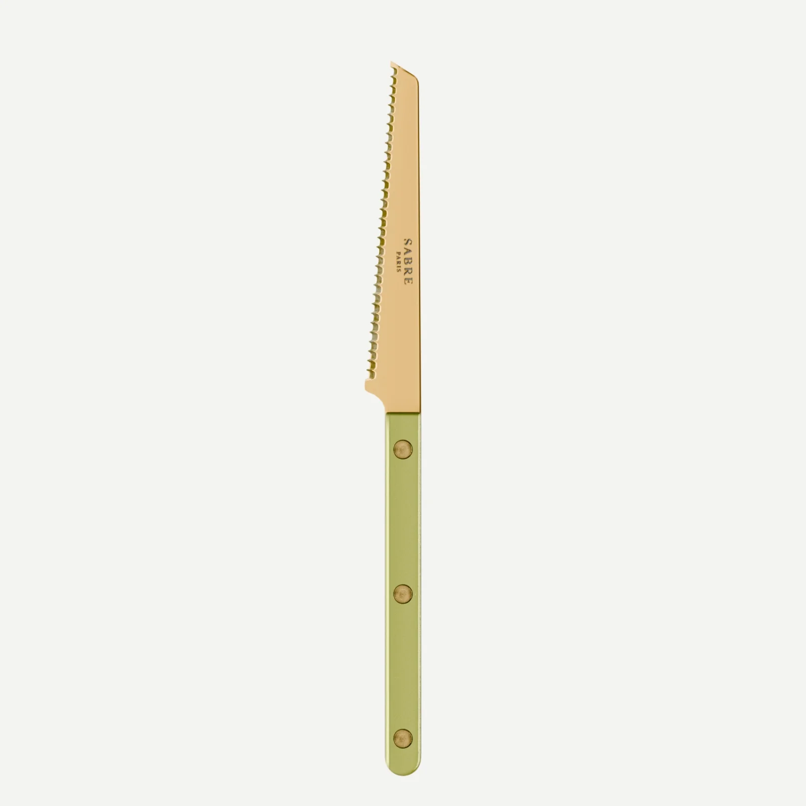 Bistrot couleur Gold Pearly, Tilleul - Couteau à tomate
