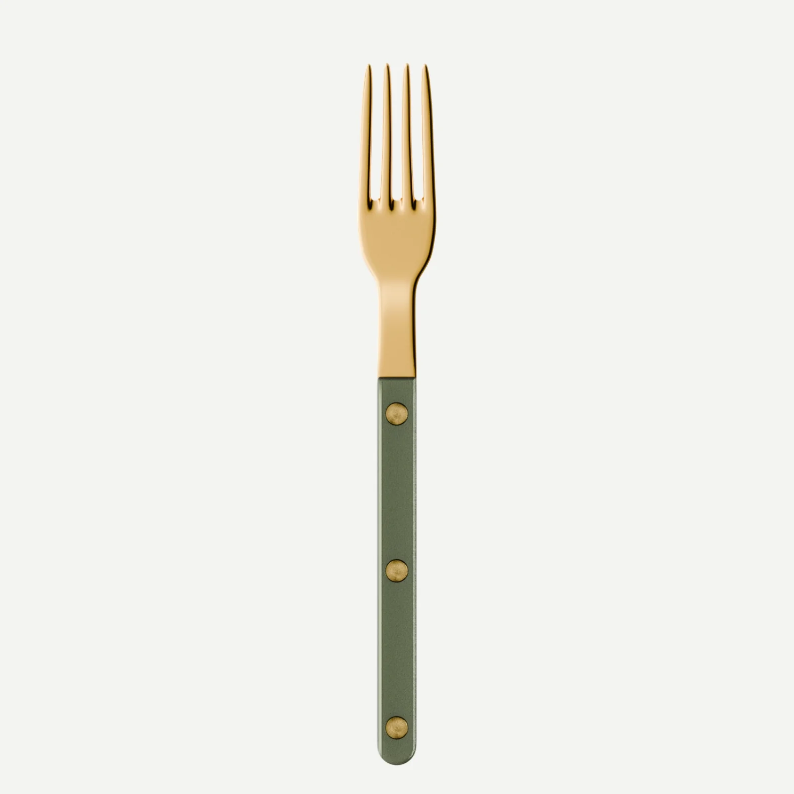 Bistrot couleur Gold Pearly, Vert foncé - Petite fourchette