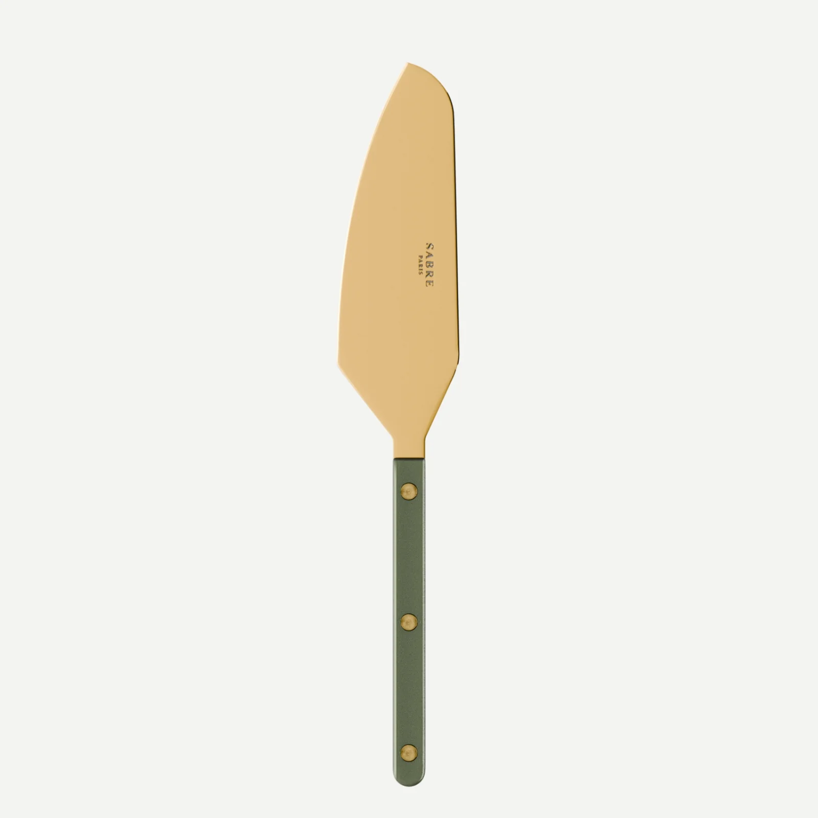 Bistrot couleur Gold Pearly, Vert foncé - Pelle à tarte coupante