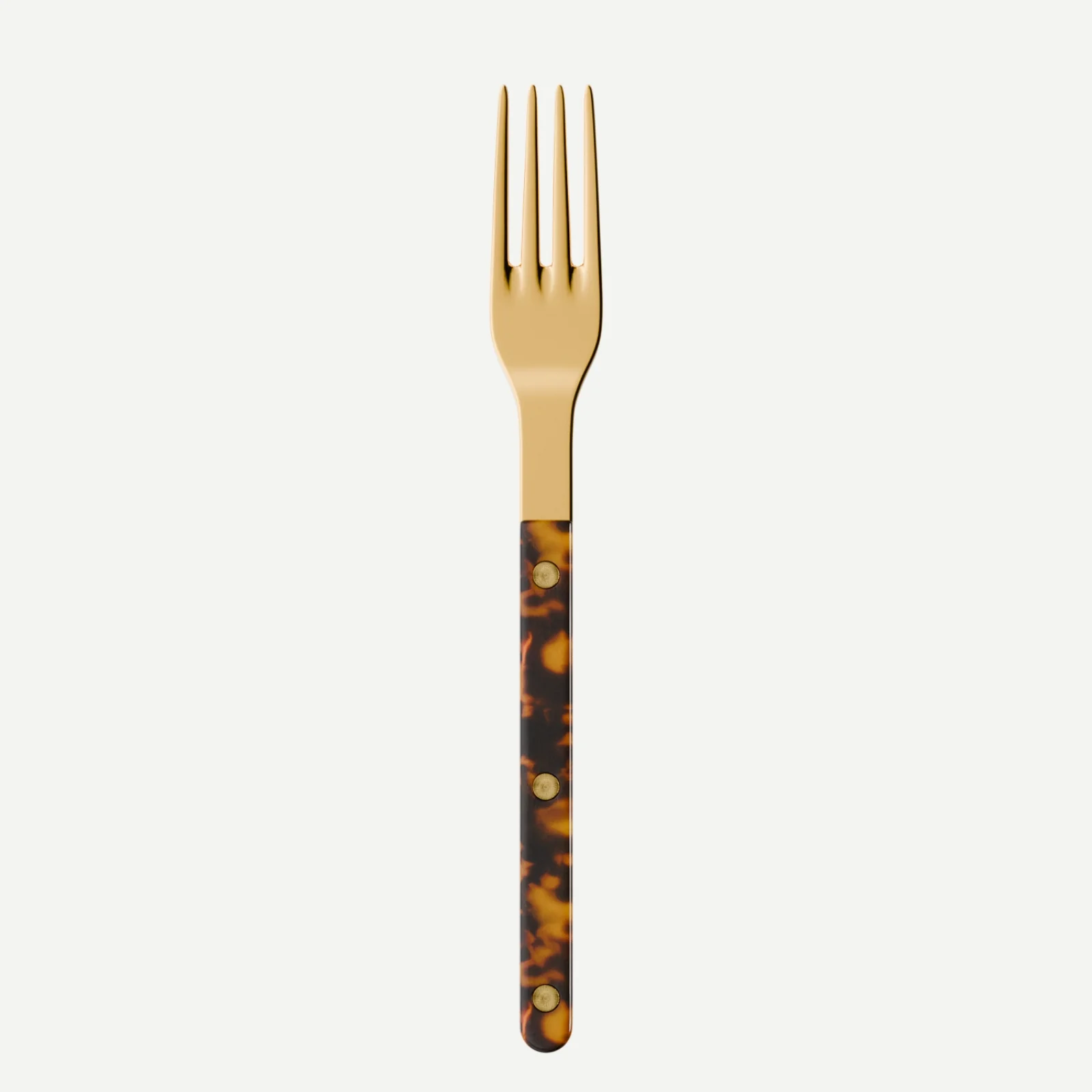 Bistrot couleur Gold Tortue, Effet Écaille - Fourchette de table