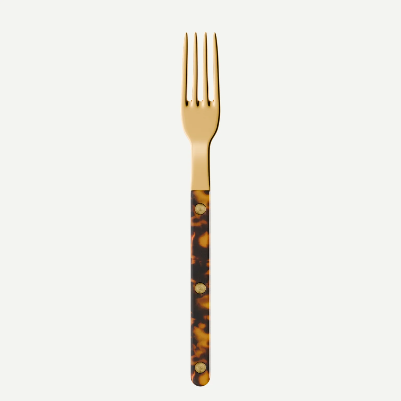 Bistrot couleur Gold Tortue, Effet Écaille - Petite fourchette