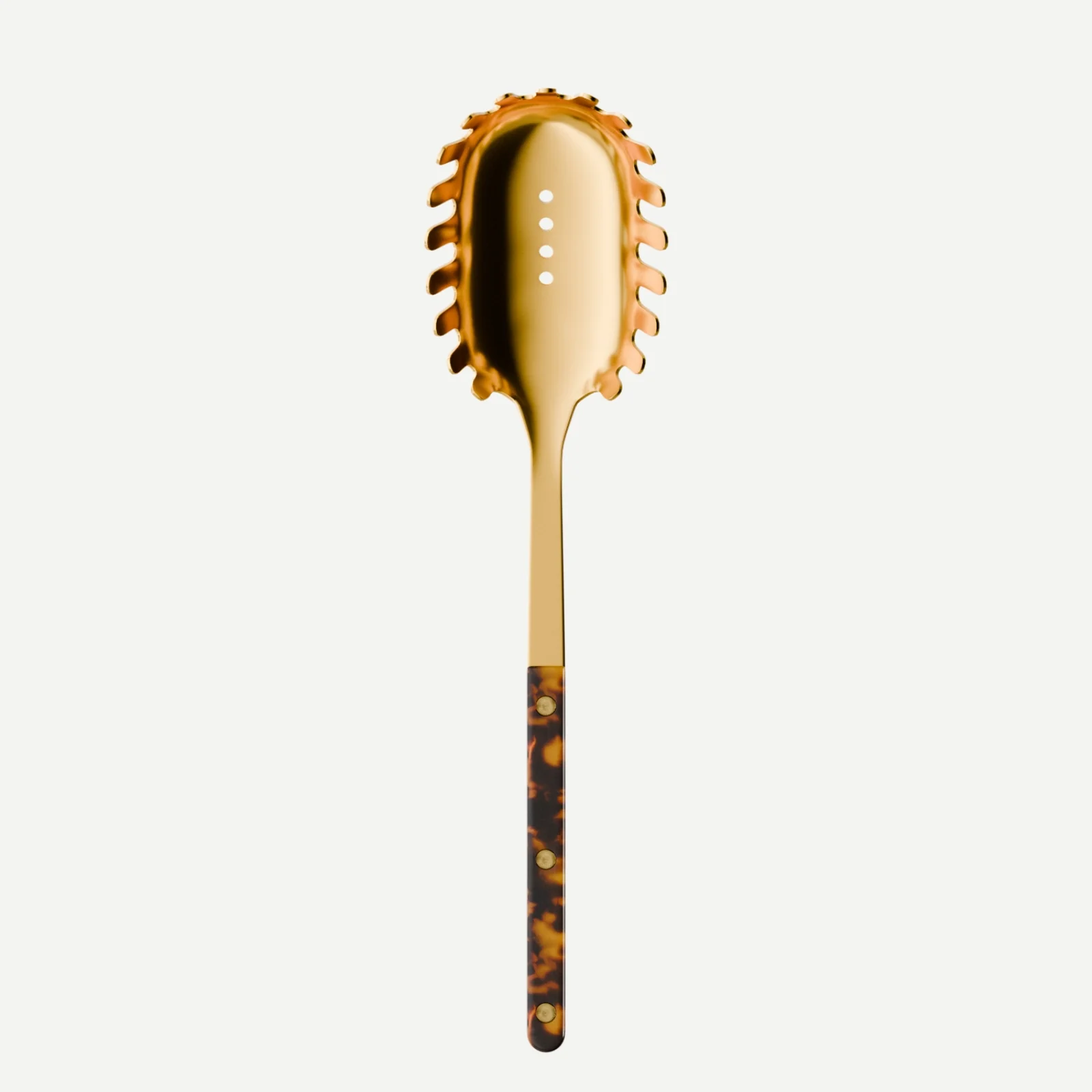 Bistrot couleur Gold Tortue, Effet Écaille - Cuillère à spaghetti