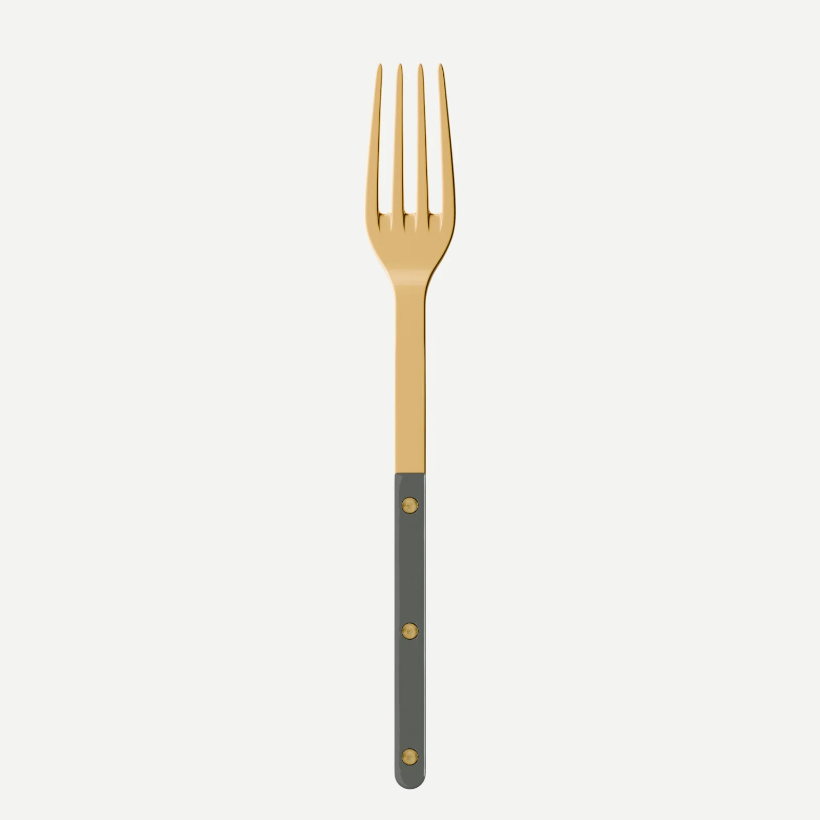 Bistrot couleur Gold Uni, Anthracite - Fourchette de service