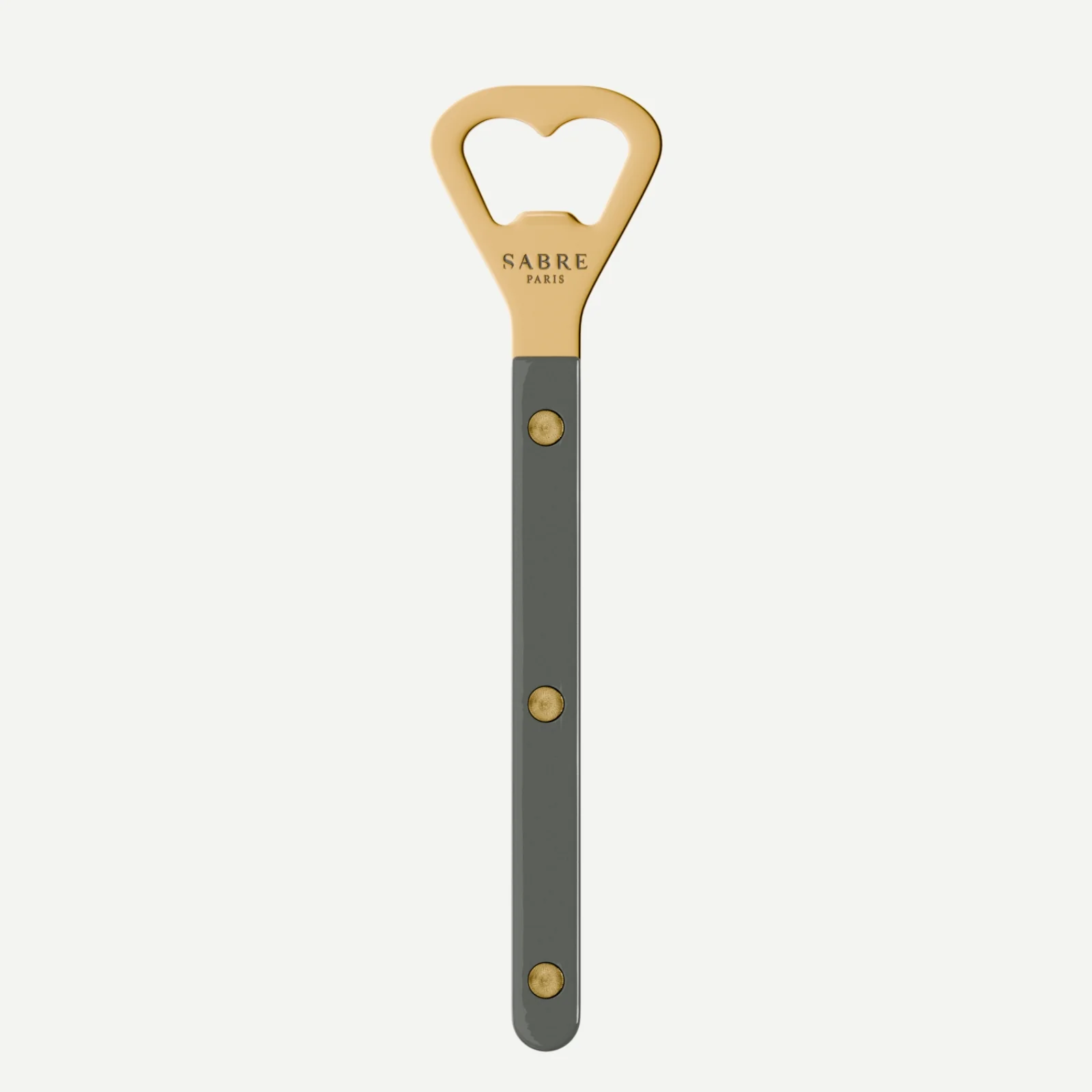 Bistrot couleur Gold Uni, Anthracite - Décapsuleur