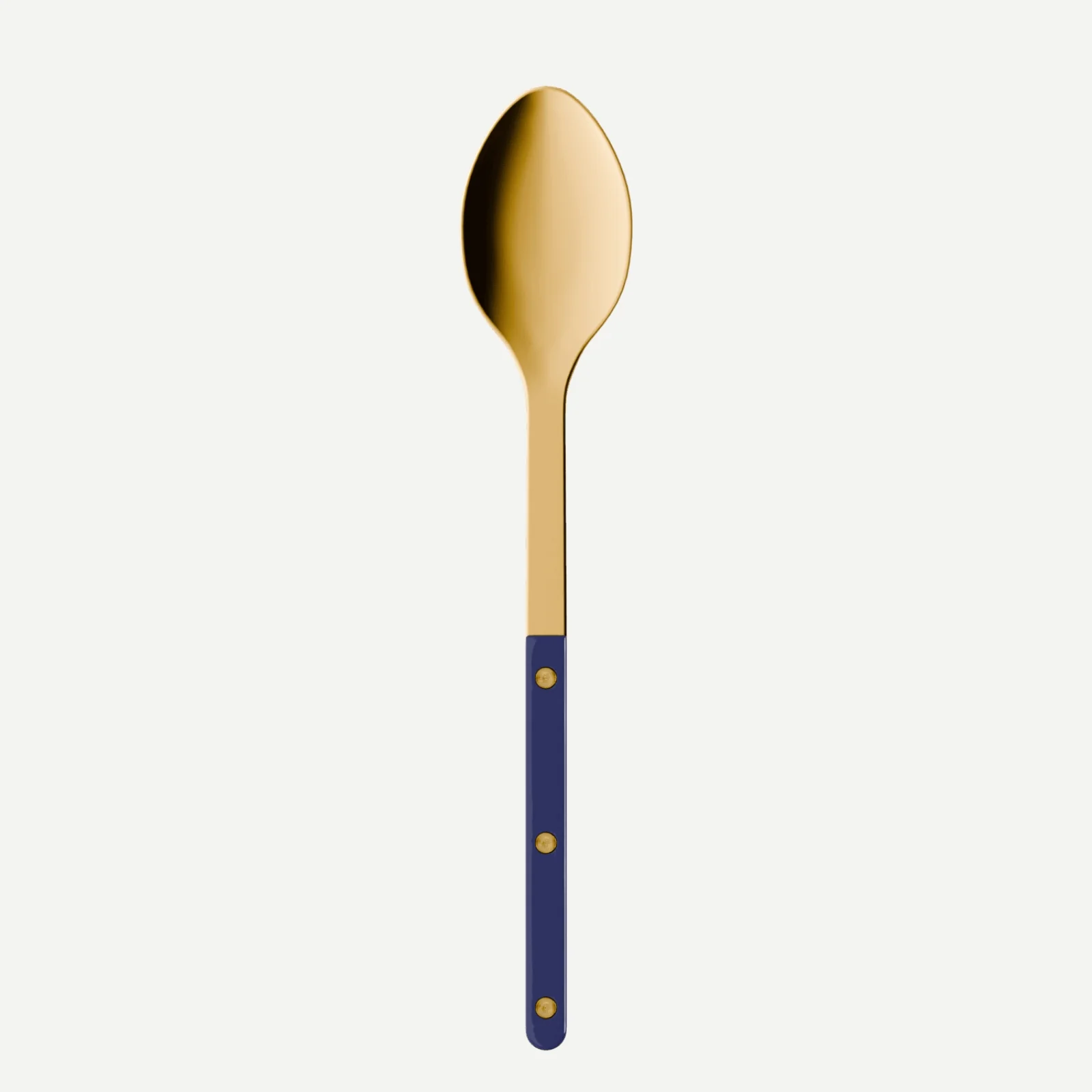 Bistrot couleur Gold Uni, Bleu marine - Cuillère de service