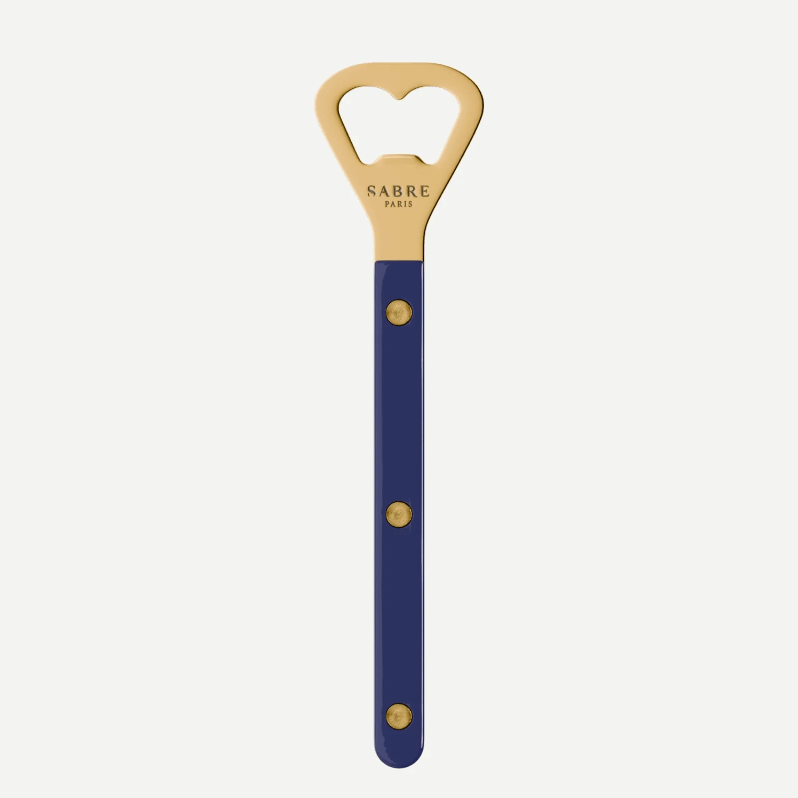 Bistrot couleur Gold Uni, Bleu marine - Décapsuleur