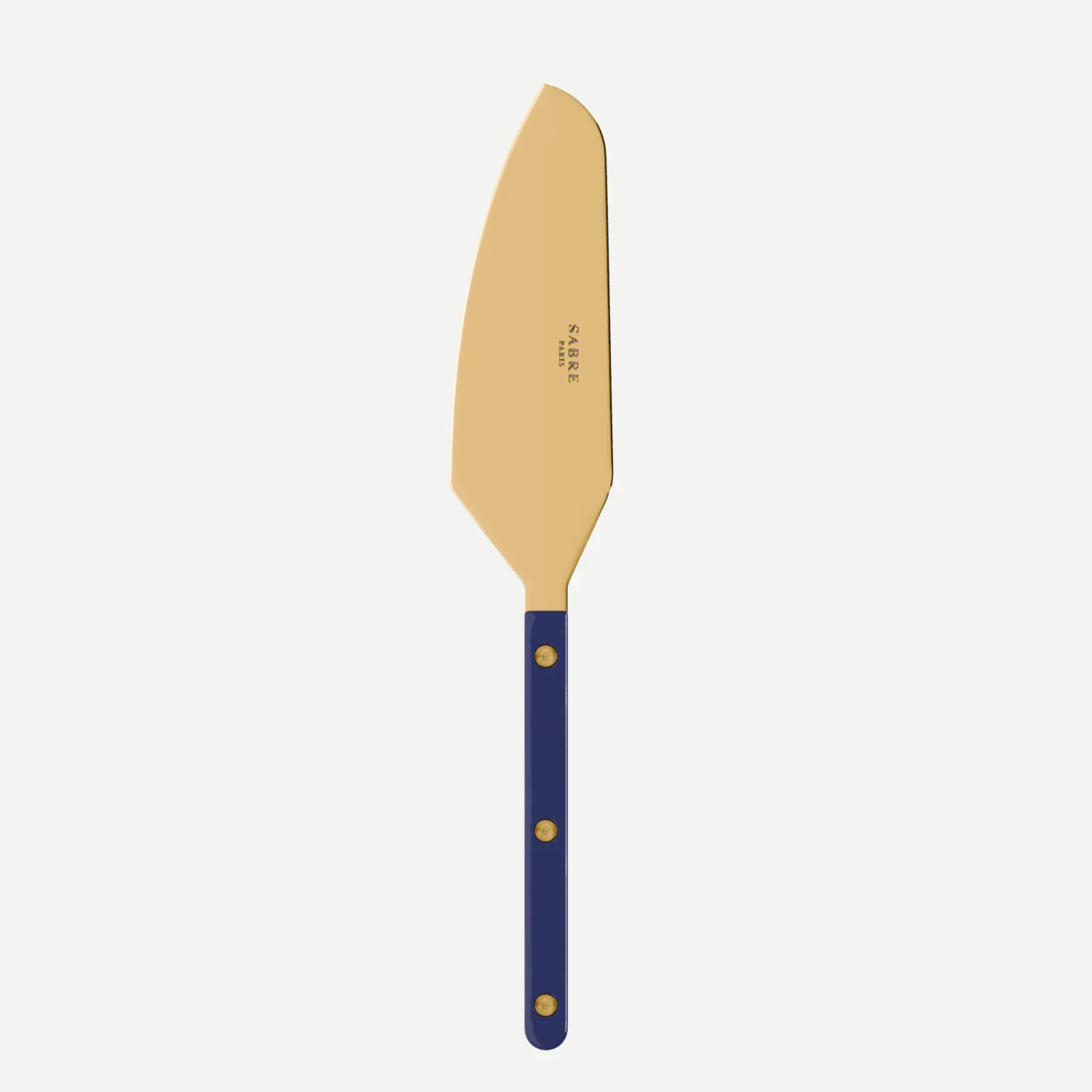 Bistrot couleur Gold Uni, Bleu marine - Pelle à tarte coupante