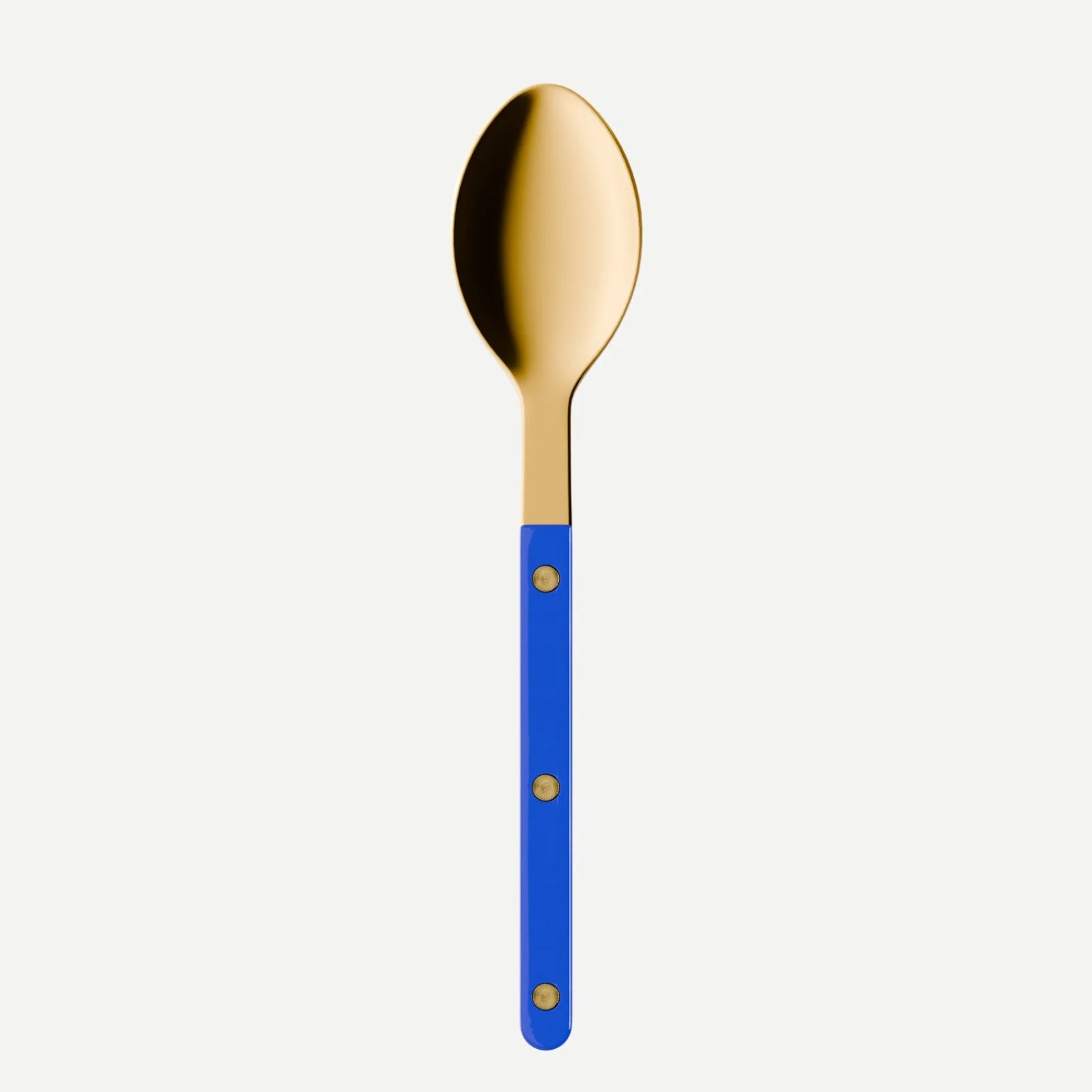 Bistrot couleur Gold Uni, Bleu outremer - Cuillère à soupe