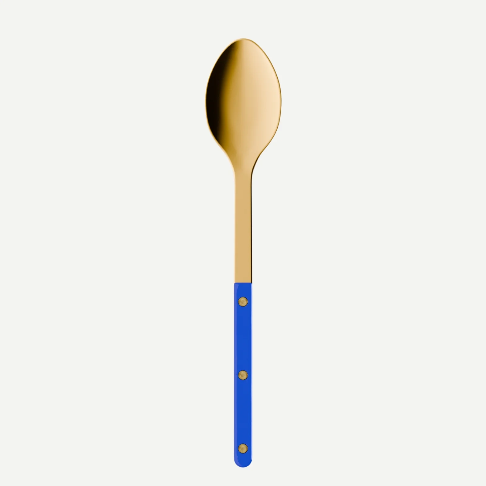 Bistrot couleur Gold Uni, Bleu outremer - Cuillère de service