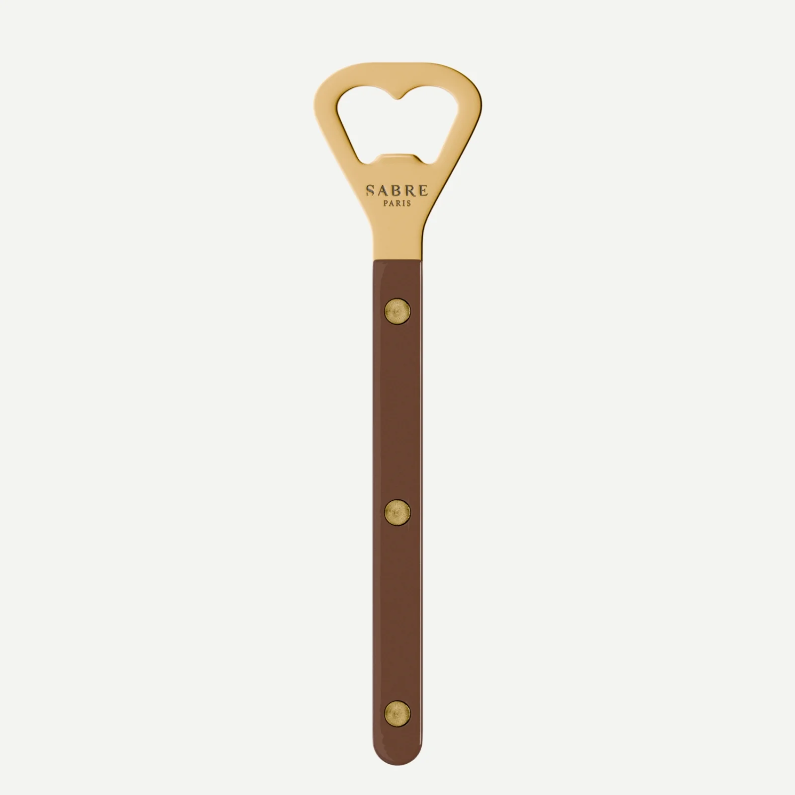 Bistrot couleur Gold Uni, Chocolat - Décapsuleur