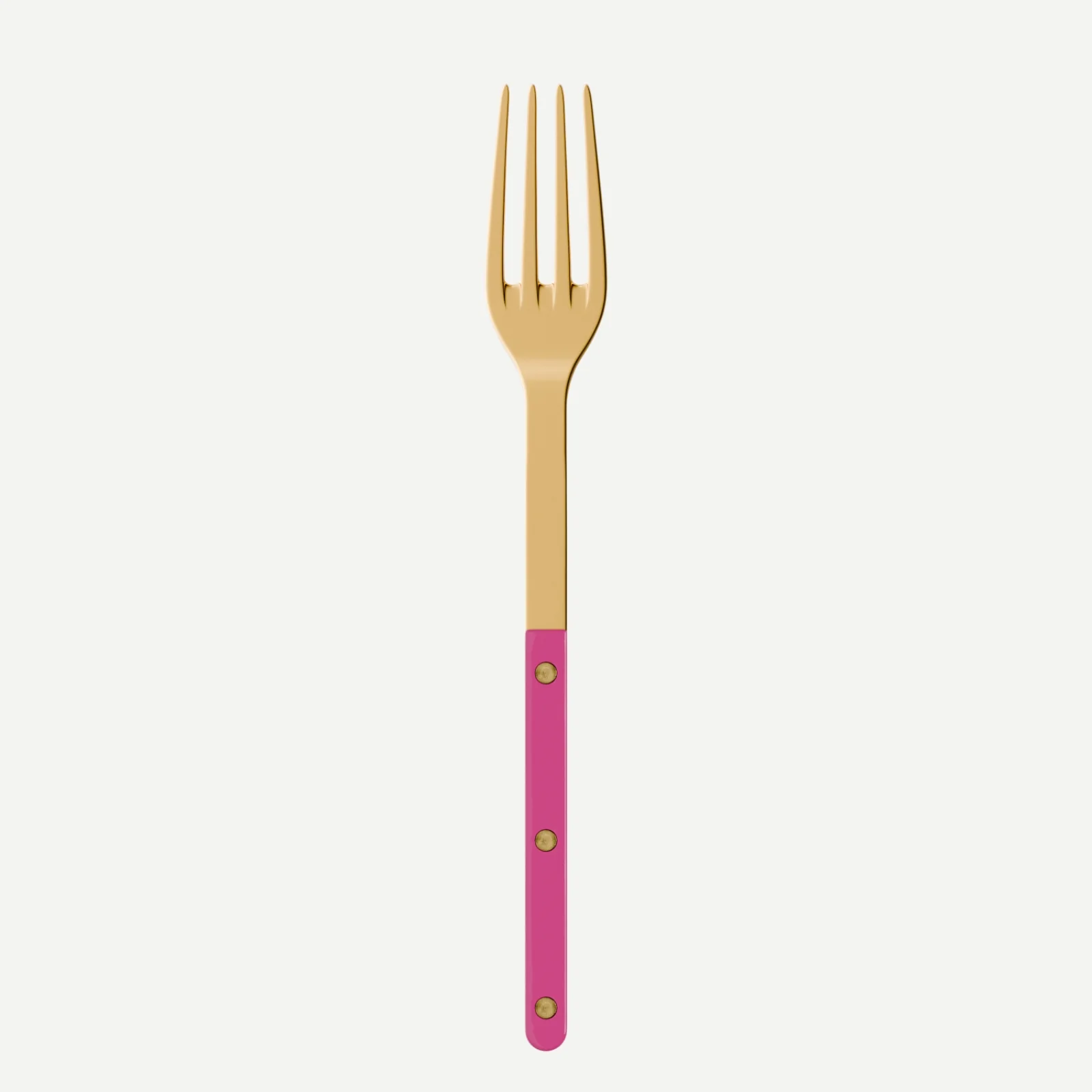 Bistrot couleur Gold Uni, Framboise - Fourchette de service