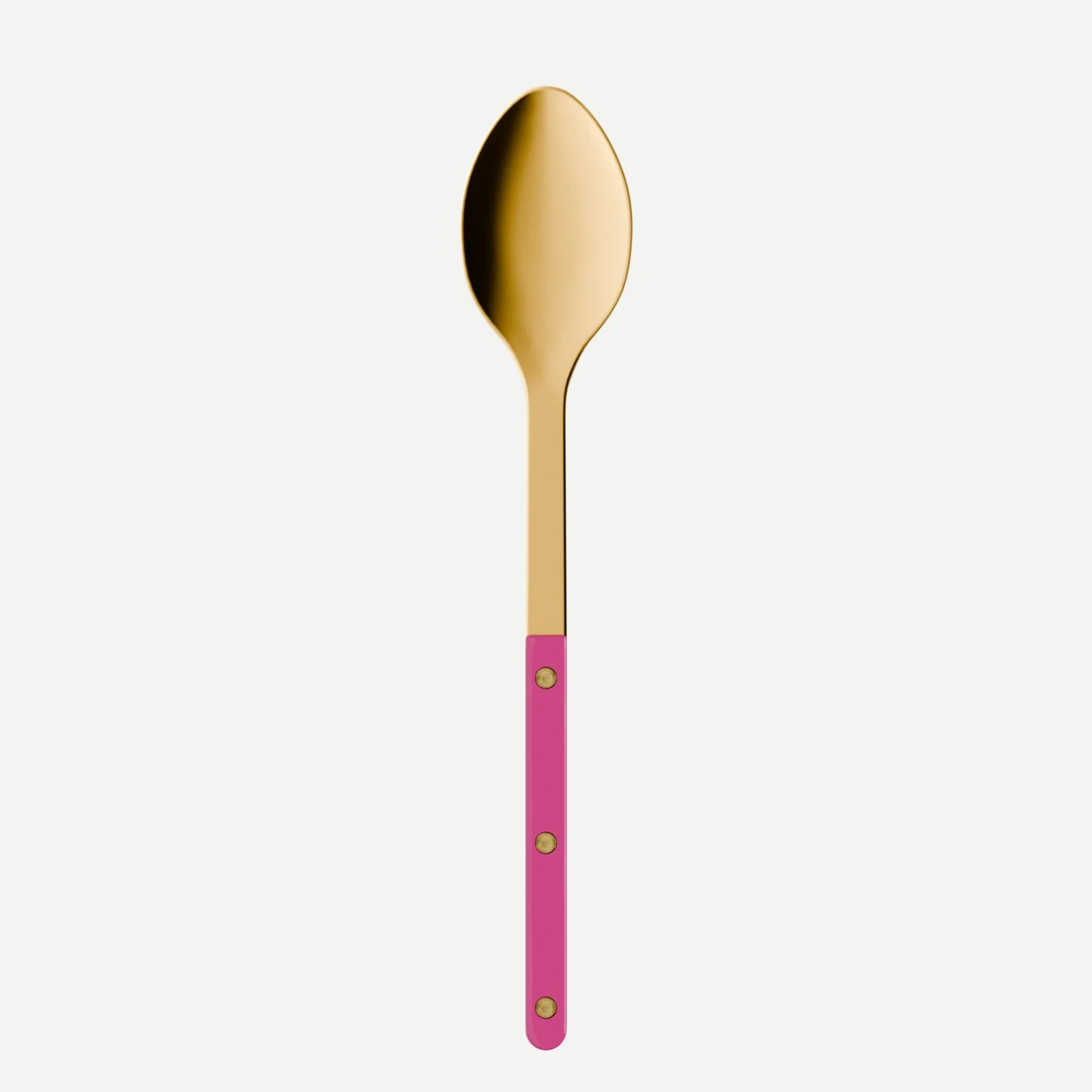 Bistrot couleur Gold Uni, Framboise - Cuillère de service