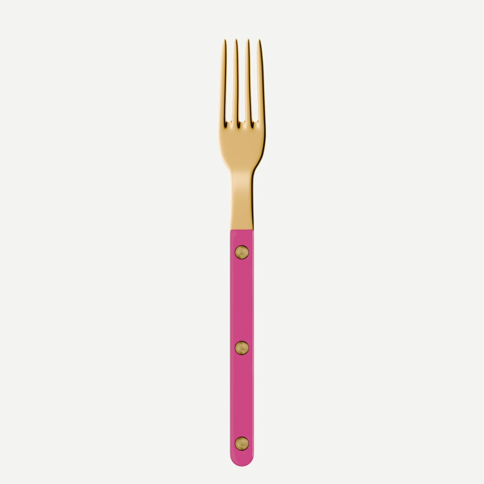 Bistrot couleur Gold Uni, Framboise - Petite fourchette