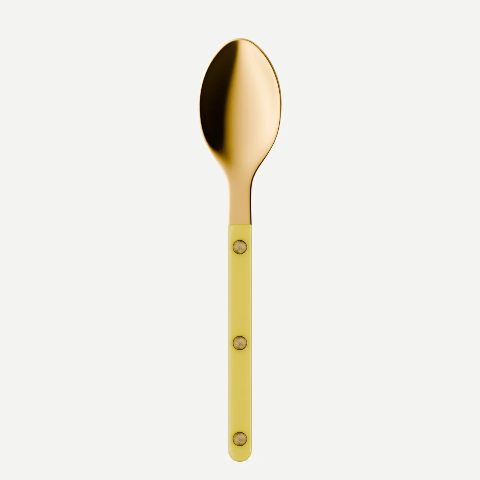 Bistrot couleur Gold Uni, Jaune - Petite cuillère