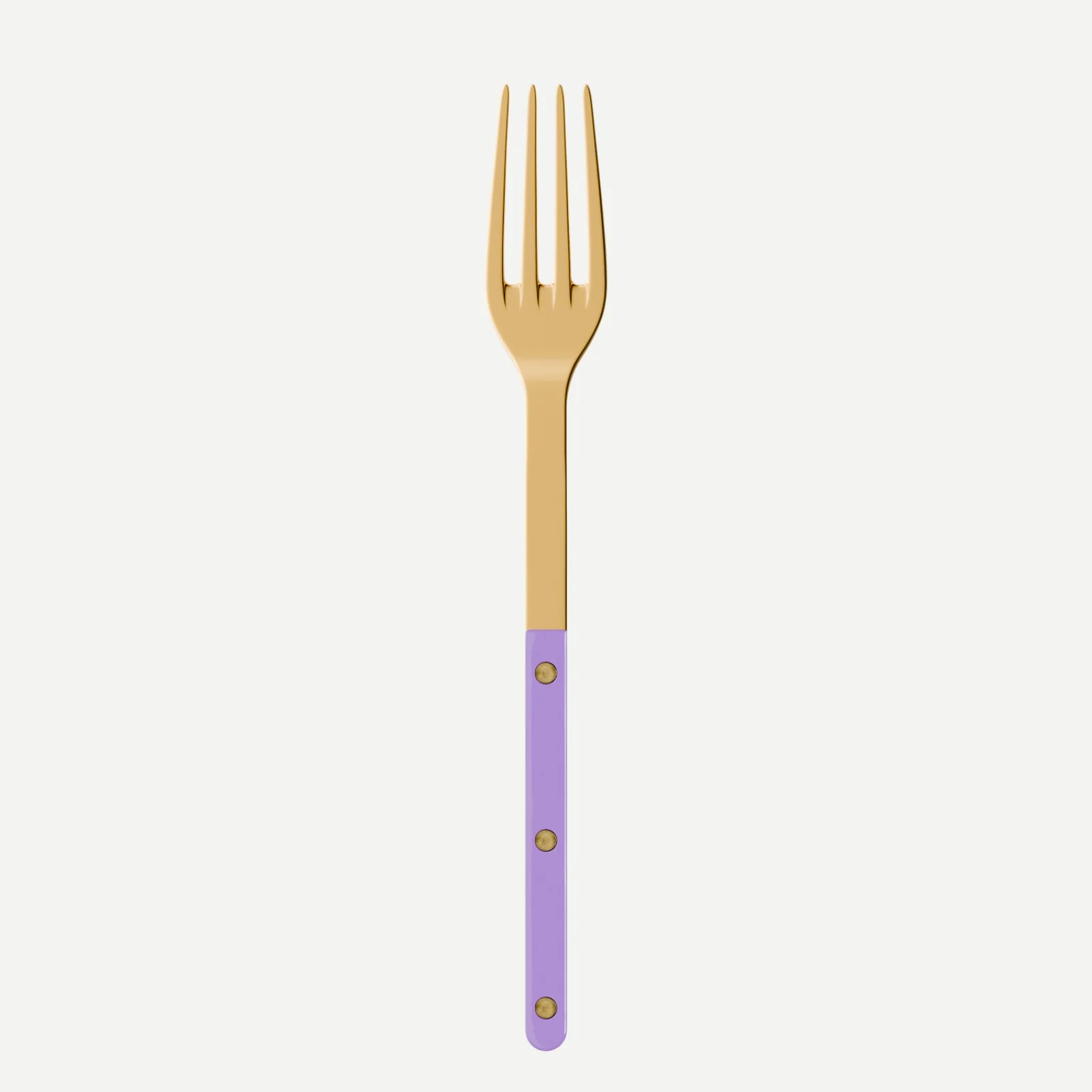 Bistrot couleur Gold Uni, Mauve - Fourchette de service