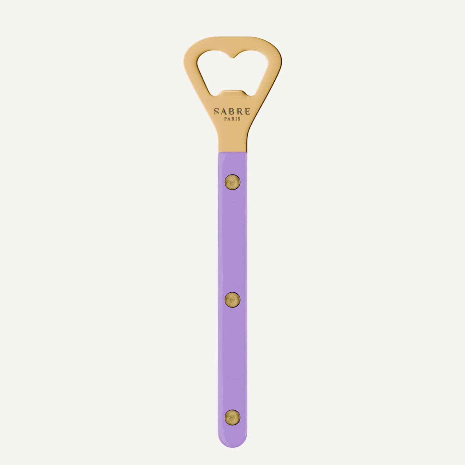 Bistrot couleur Gold Uni, Mauve - Décapsuleur