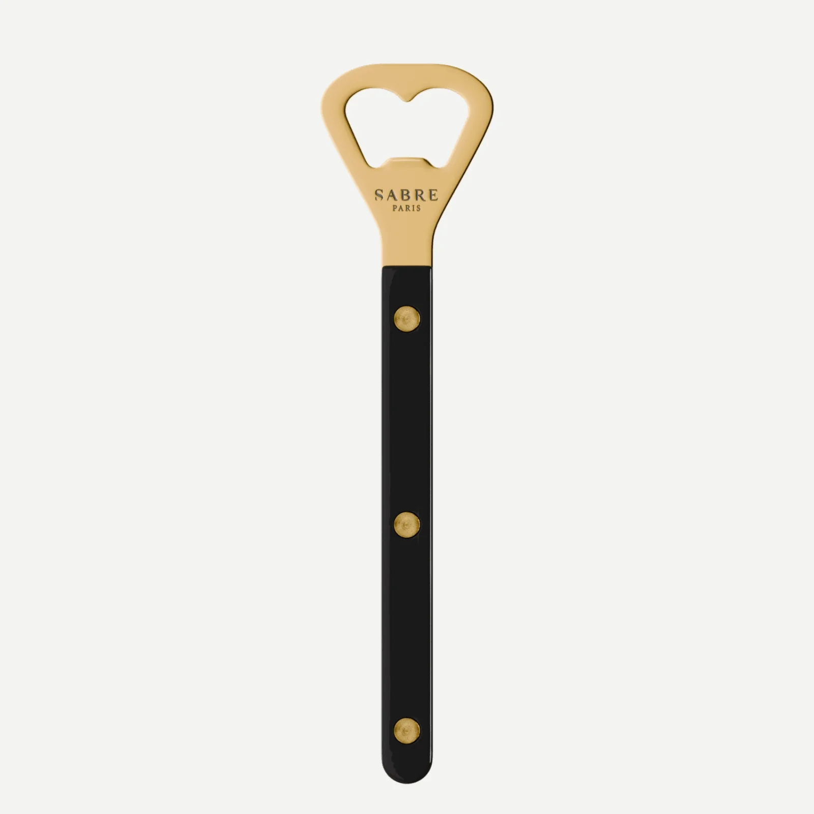 Bistrot couleur Gold Uni, Noir - Décapsuleur