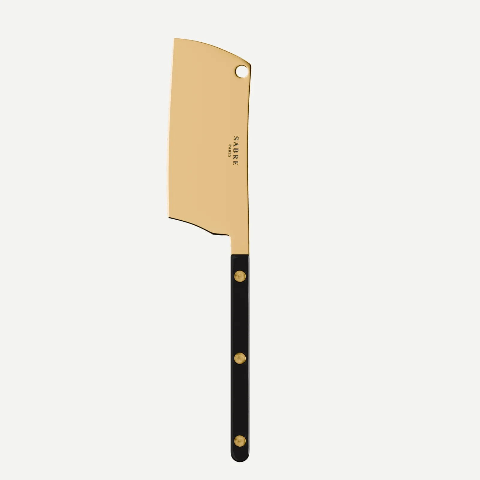 Bistrot couleur Gold Uni, Noir - Couperet à fromage