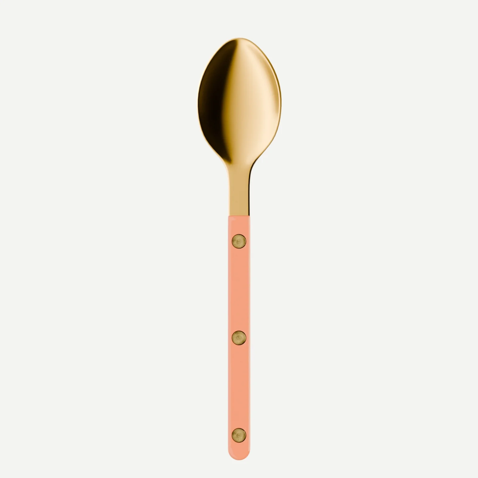 Bistrot couleur Gold Uni, Rose nude - Cuillère à dessert