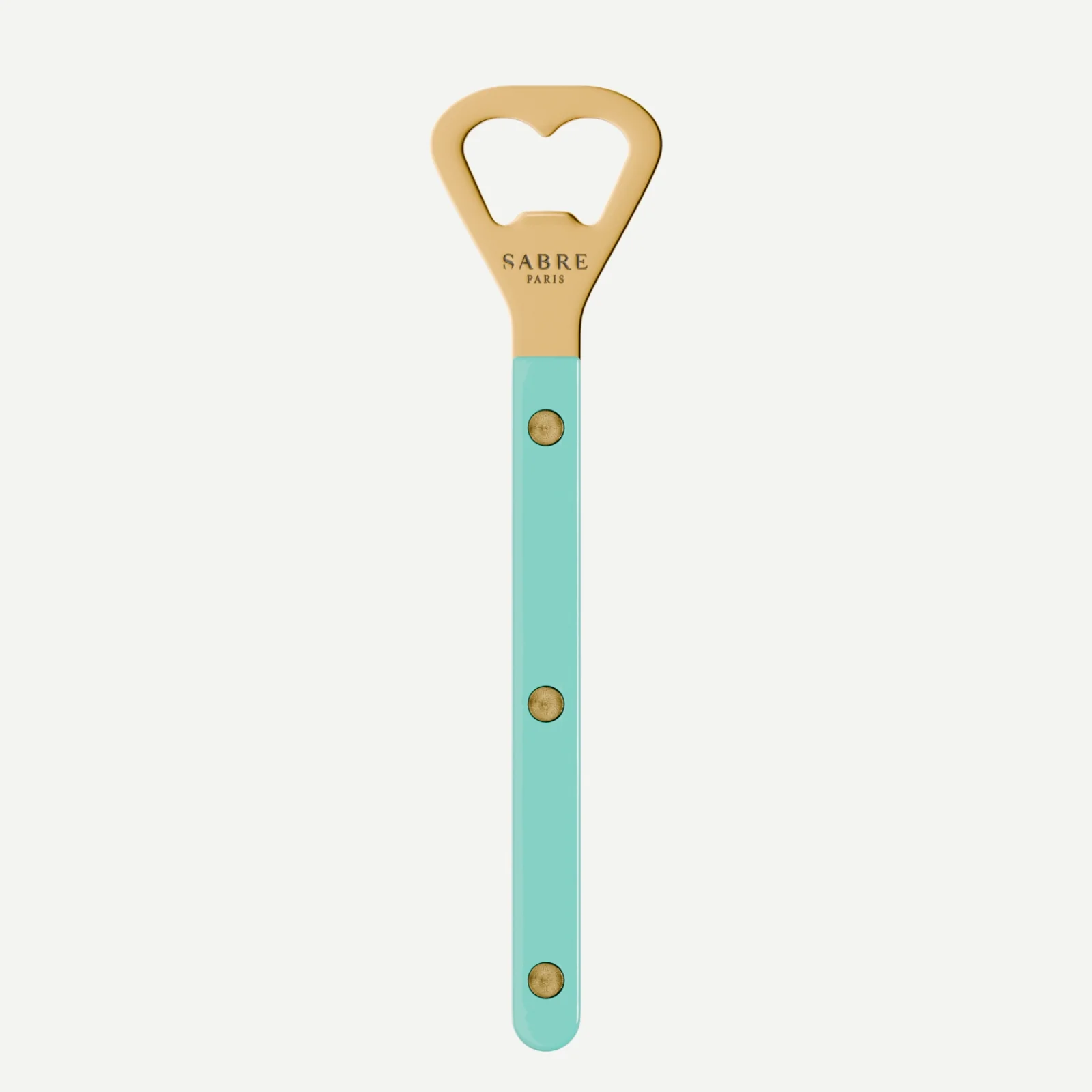 Bistrot couleur Gold Uni, Turquoise - Décapsuleur