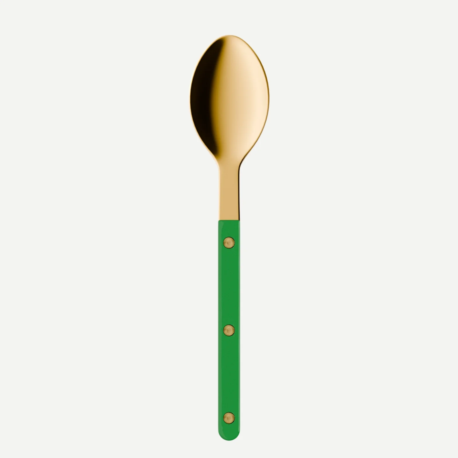 Bistrot couleur Gold Uni, Vert jardin - Cuillère à soupe